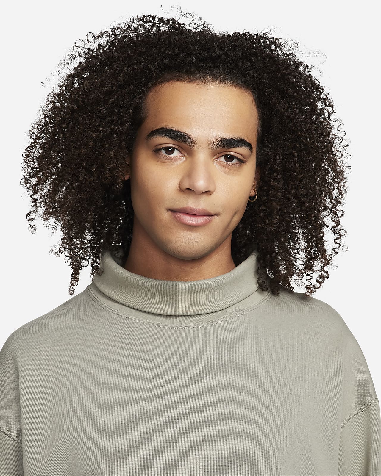 Felpa oversize con dolcevita Nike Sportswear Tech Fleece Reimagined Uomo