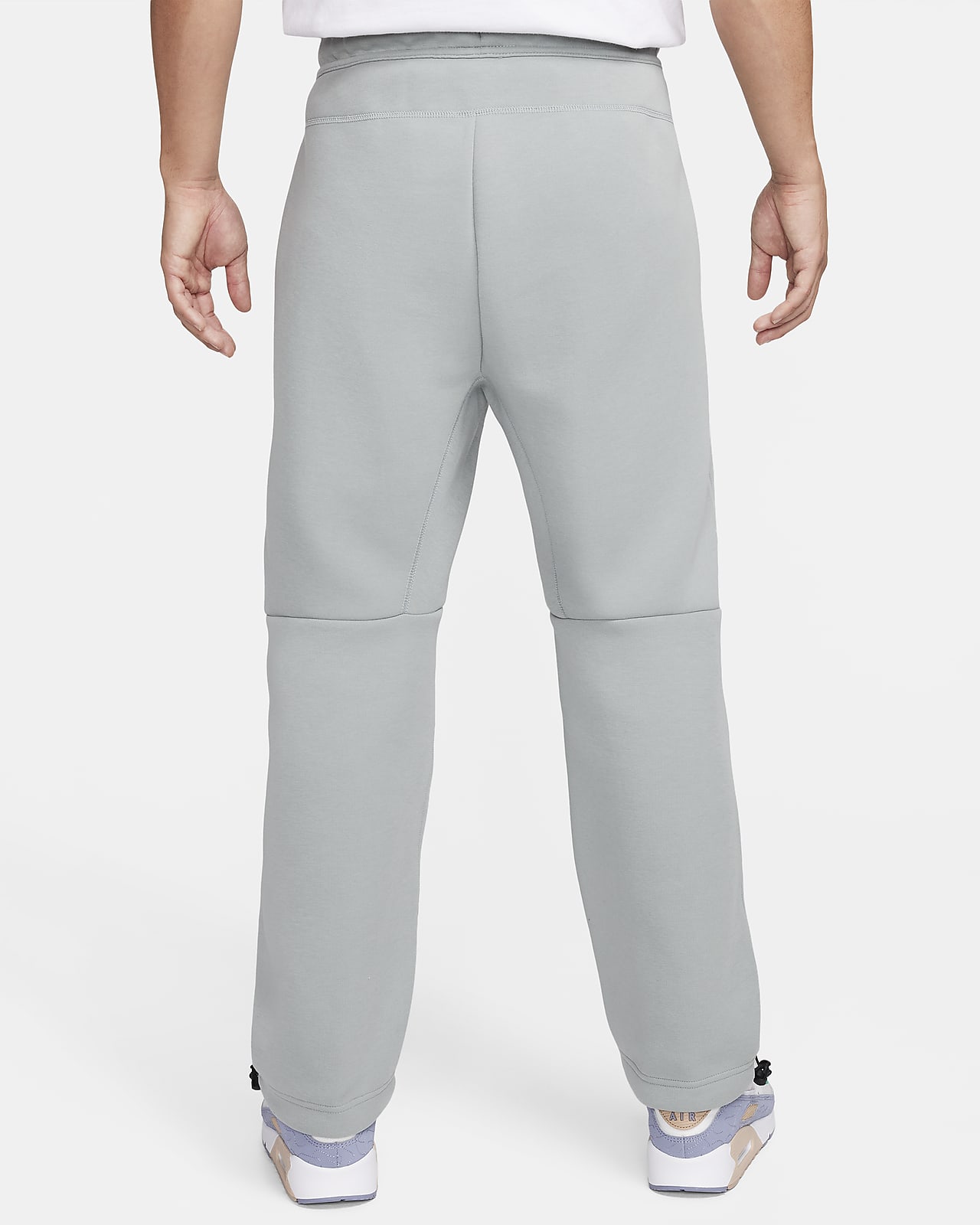 Nike Sportswear Tech Fleece Open-hem Tracksuit Bottoms in Gray for
