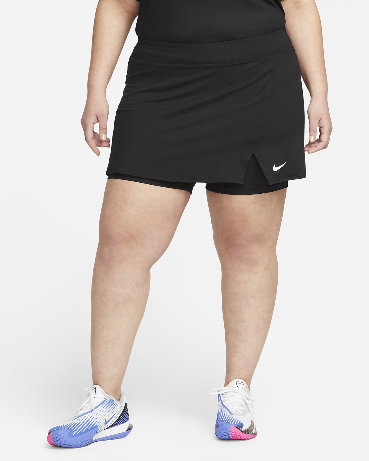 NikeCourt Dri-FIT Victory Falda de tenis (Talla grande) - Mujer
