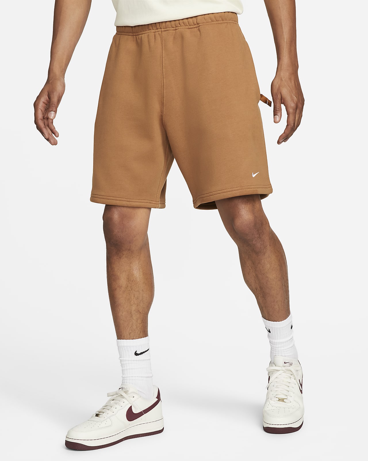 Nike Solo Swoosh Fleece Shorts. Nike GB