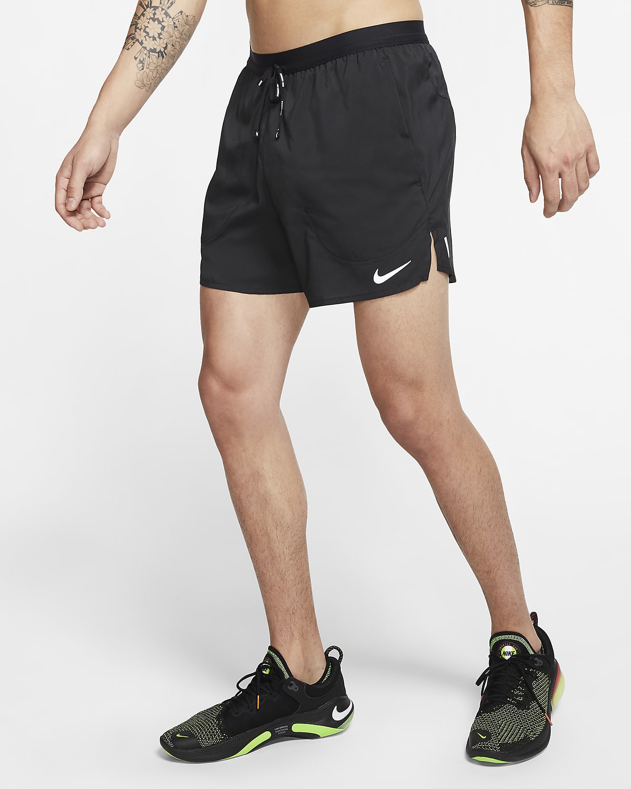 Short de running avec slip intégré Nike Flex Stride 13 cm pour Homme