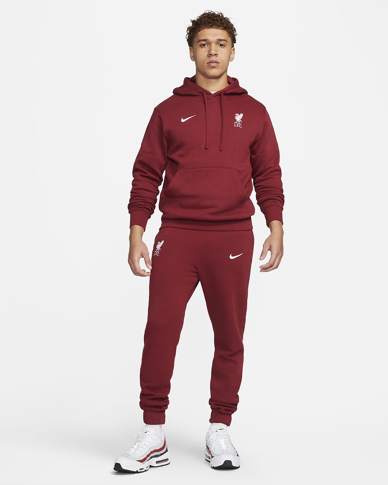 Pants de f tbol Nike de tejido Fleece para hombre Liverpool FC