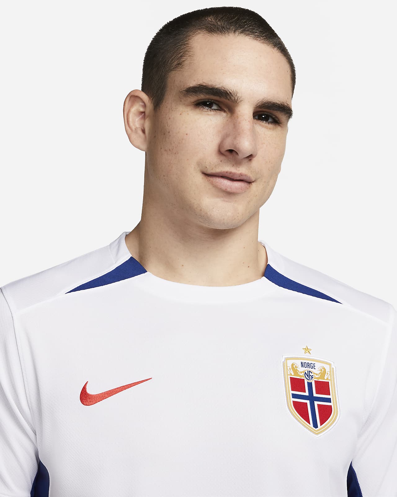 Segunda equipación Stadium Noruega 2020 Camiseta de fútbol - Hombre -  Blanco