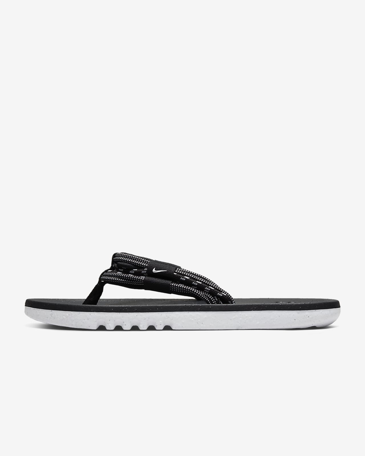 nike men's slides black