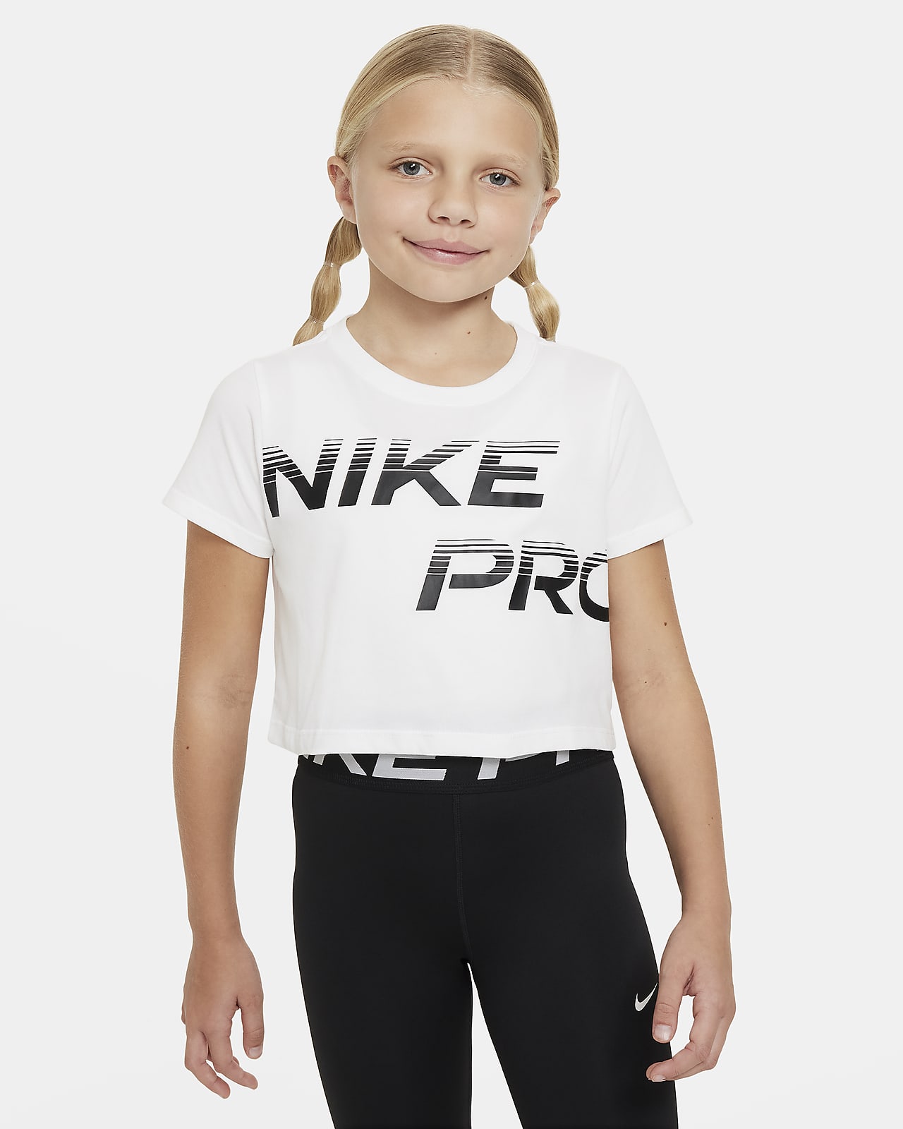 Nike Pro Swoosh Girls' Dri-FIT Sports Bra. Nike LU