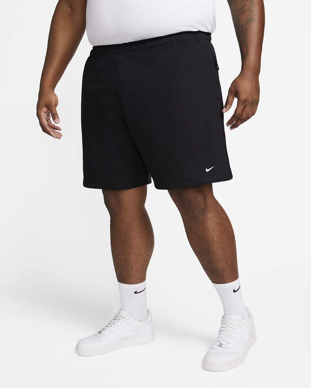 Black Nike NRG Premium Essentials Solo Swoosh Pants, Chaussures de course  Nike