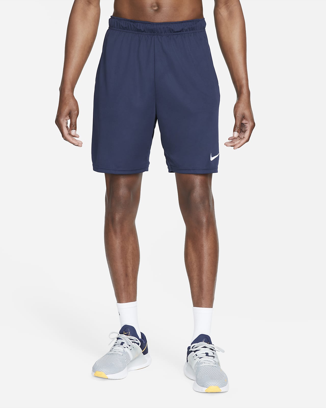 Kenia Química evidencia Nike Dri-FIT Pantalón corto de entrenamiento de 20 cm de tejido Knit -  Hombre. Nike ES