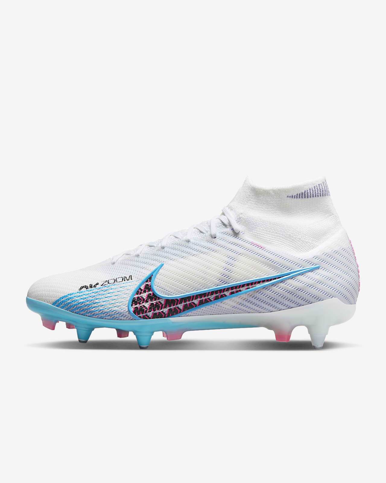 Nike Zoom Mercurial Superfly 9 Elite SG-Pro Anti-Clog Traction Soft-Ground Football Boot. AU