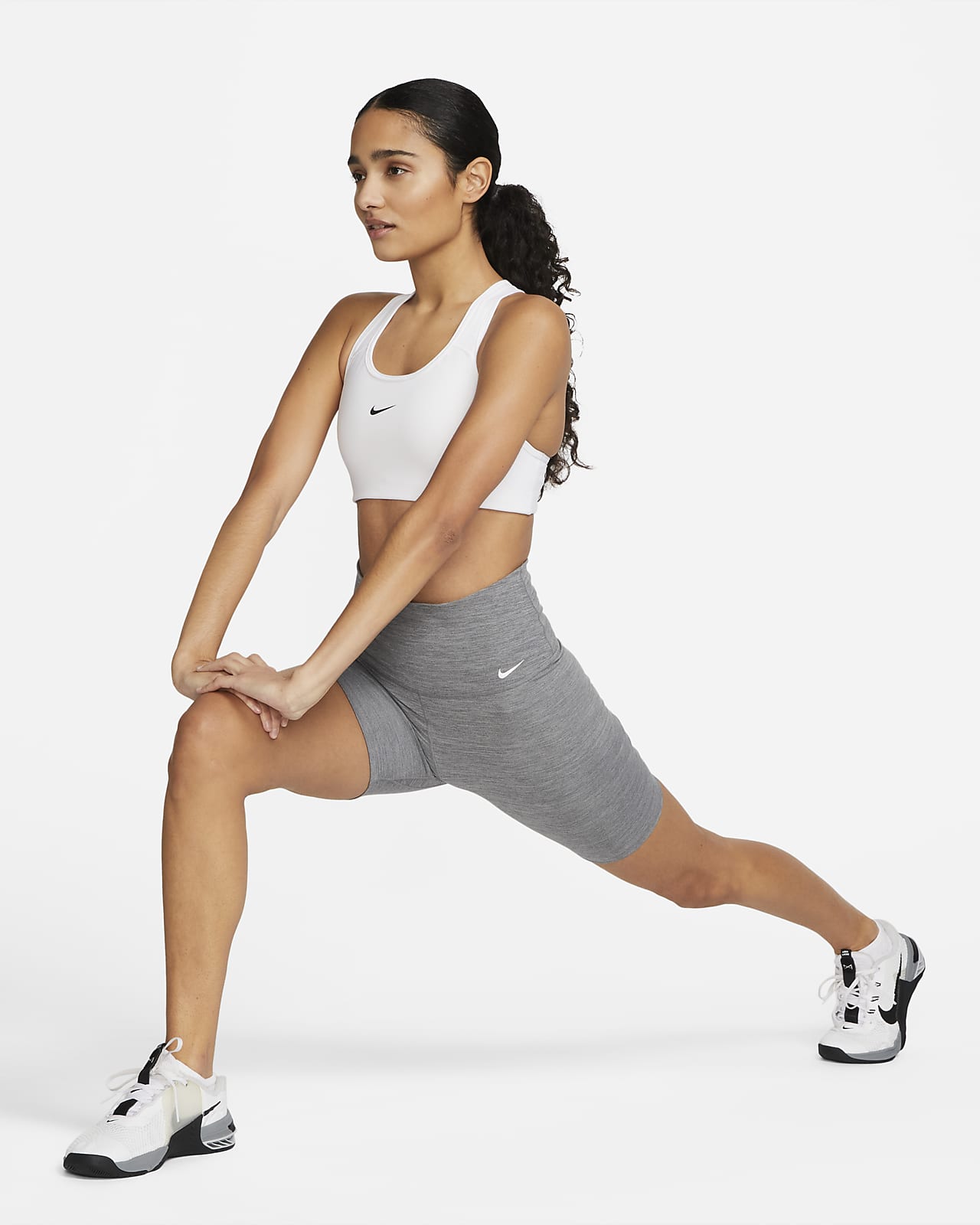High Waisted Best Seller Seamless White Biker Shorts Women's Activewear  Yoga Pilates Workout 