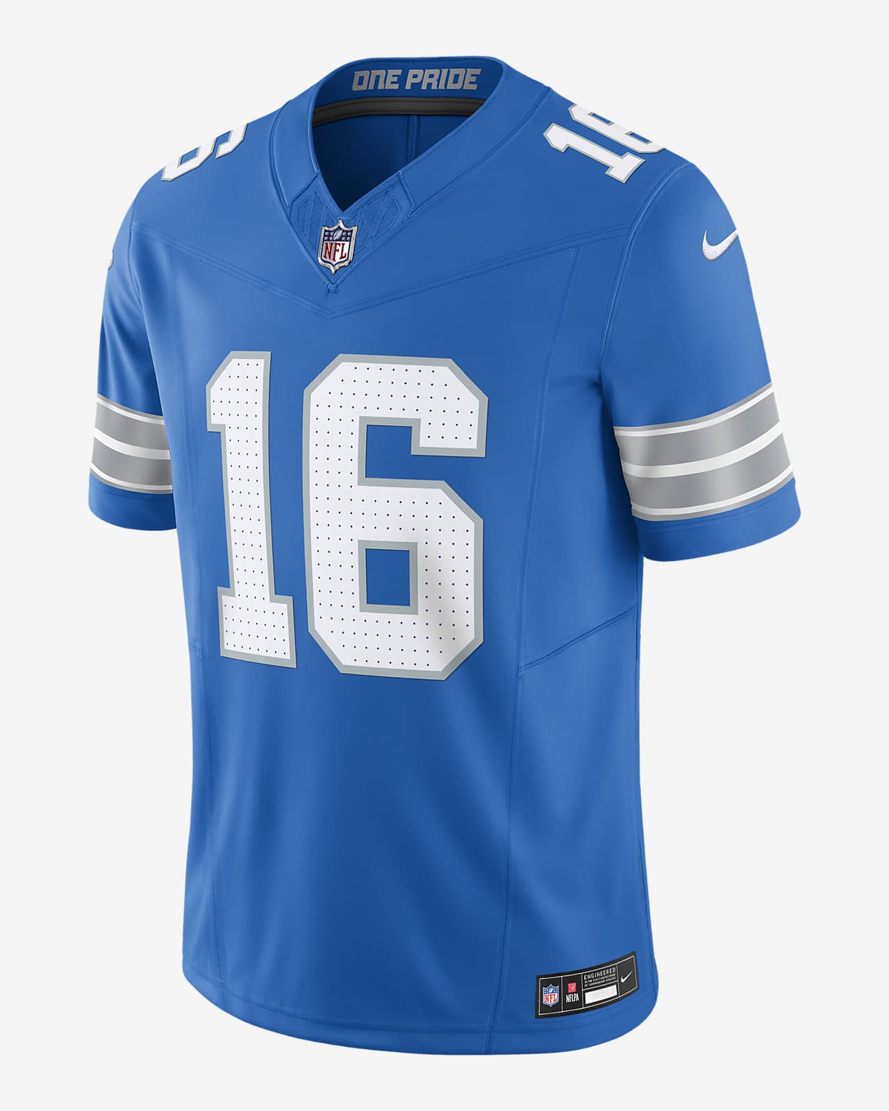 Jersey de fútbol americano Nike Dri-FIT de la NFL Limited para hombre Jared Goff Detroit Lions