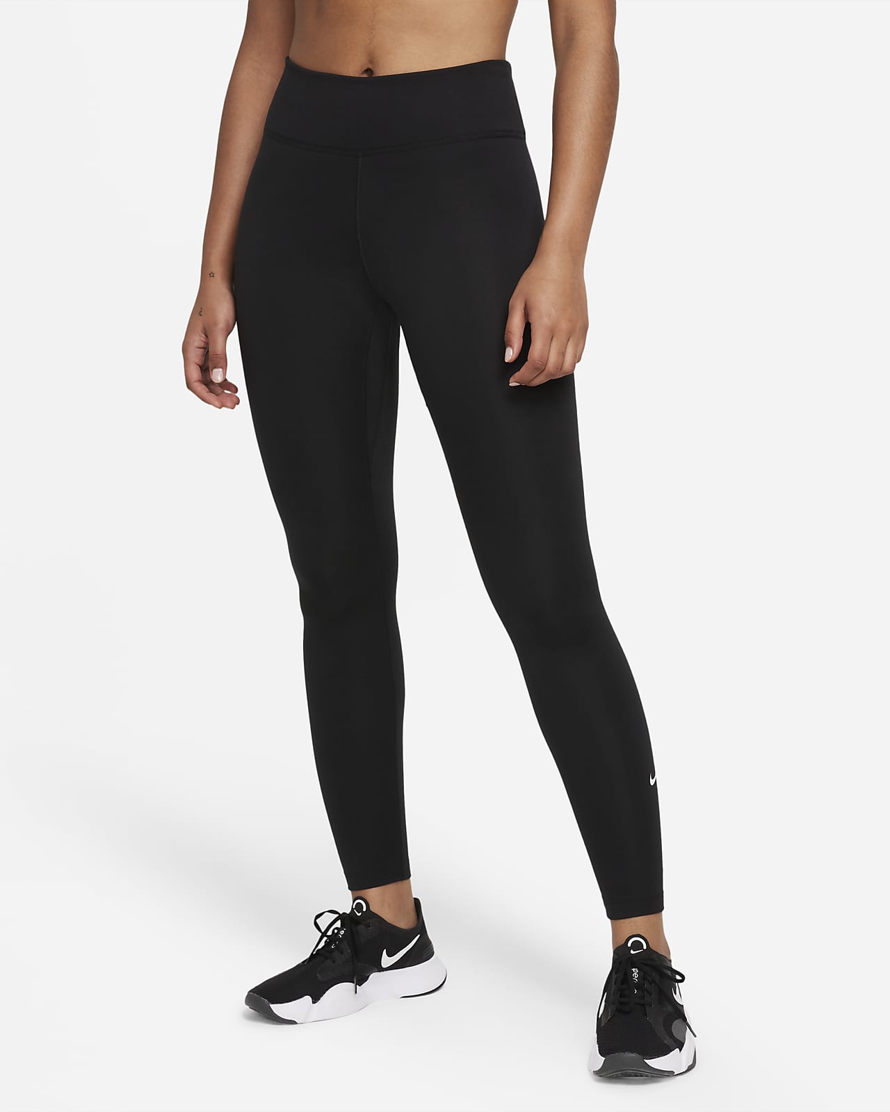 Nike Therma-FIT One Legging met halfhoge taille voor dames. Nike NL