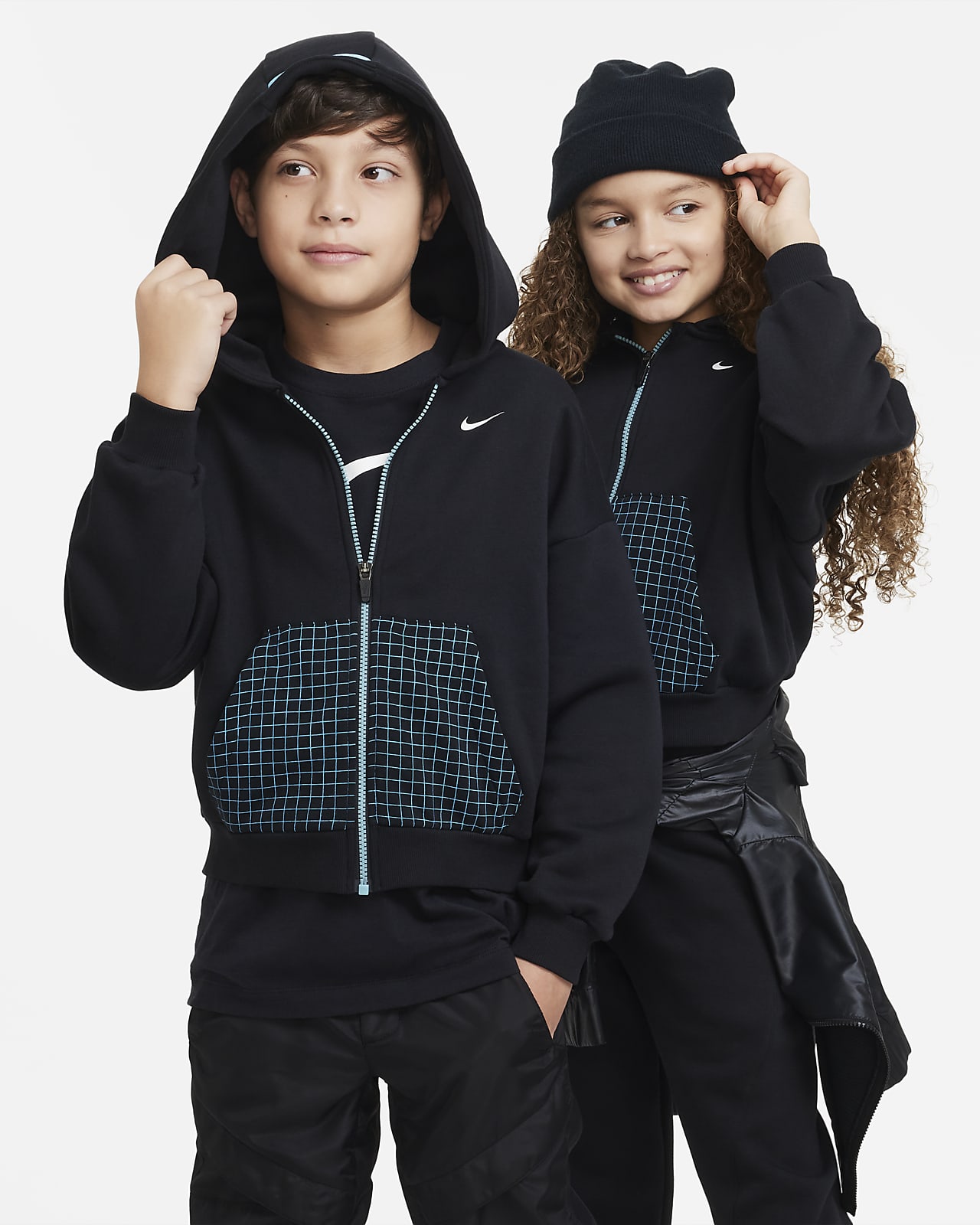 Nike Sportswear Big Kids' Fleece Hoodie