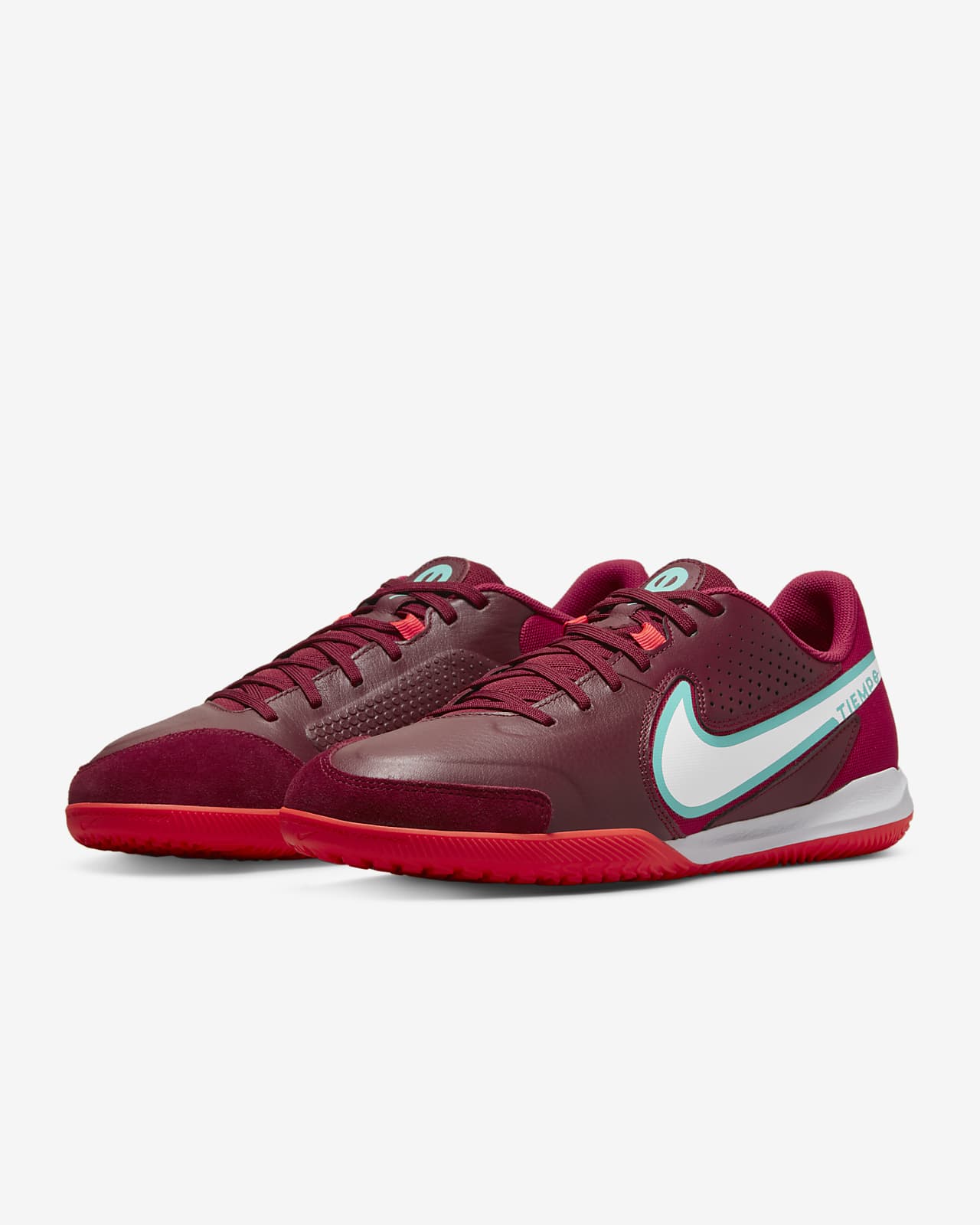 nike tiempo boots red