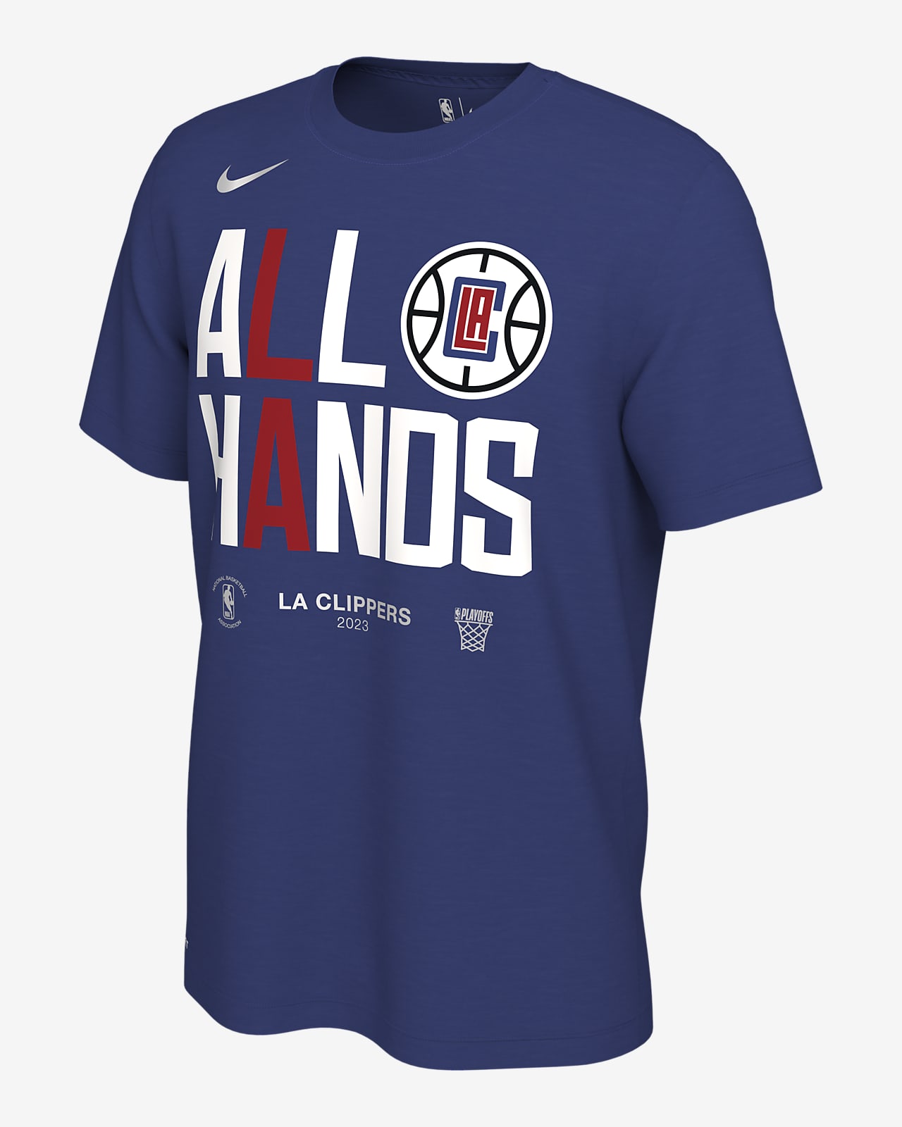 LA Clippers Men's Nike NBA Playoff Mantra 2023 T-Shirt
