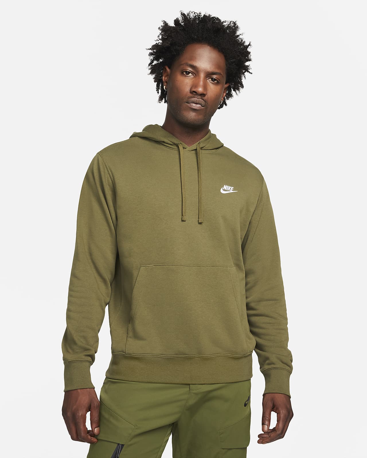 nike sportswear men's pullover club hoodie