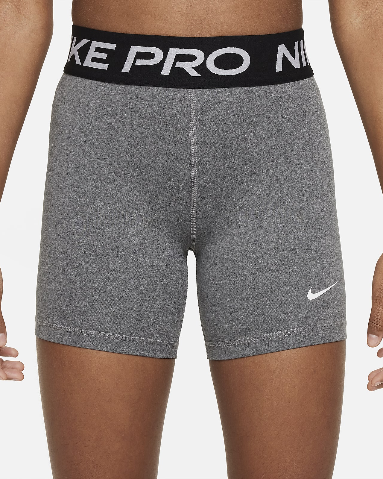 girls nike pro compression shorts