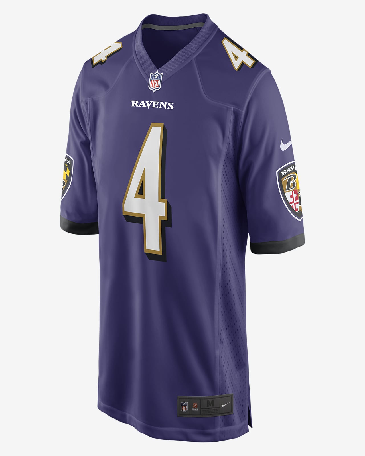 Jersey de fútbol americano Nike Game de la NFL para hombre Zay Flowers Baltimore Ravens