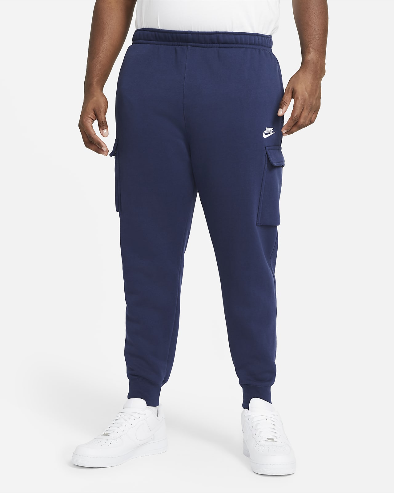 nike sportswear club fleece men's cargo pants