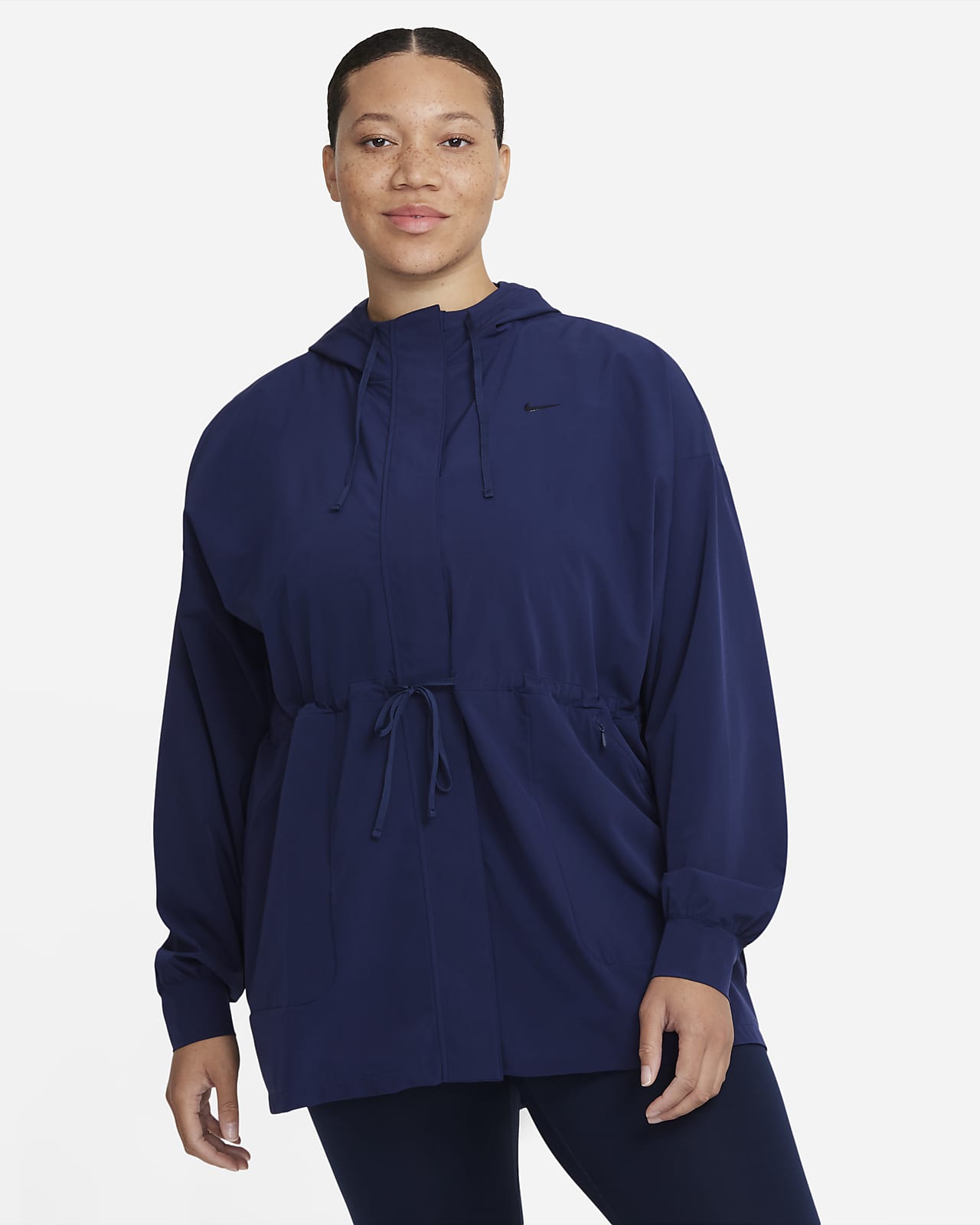 Nike Dri-FIT Bliss Luxe Women's Anorak Jacket (Plus Size)