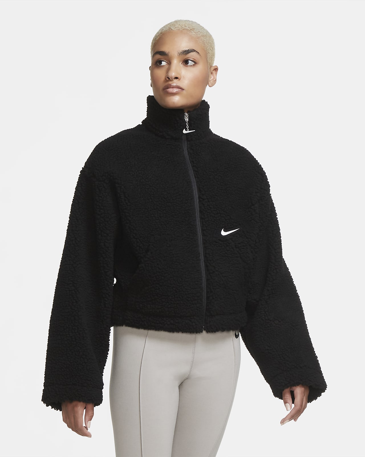 nike sportswear swoosh women's woven jacket