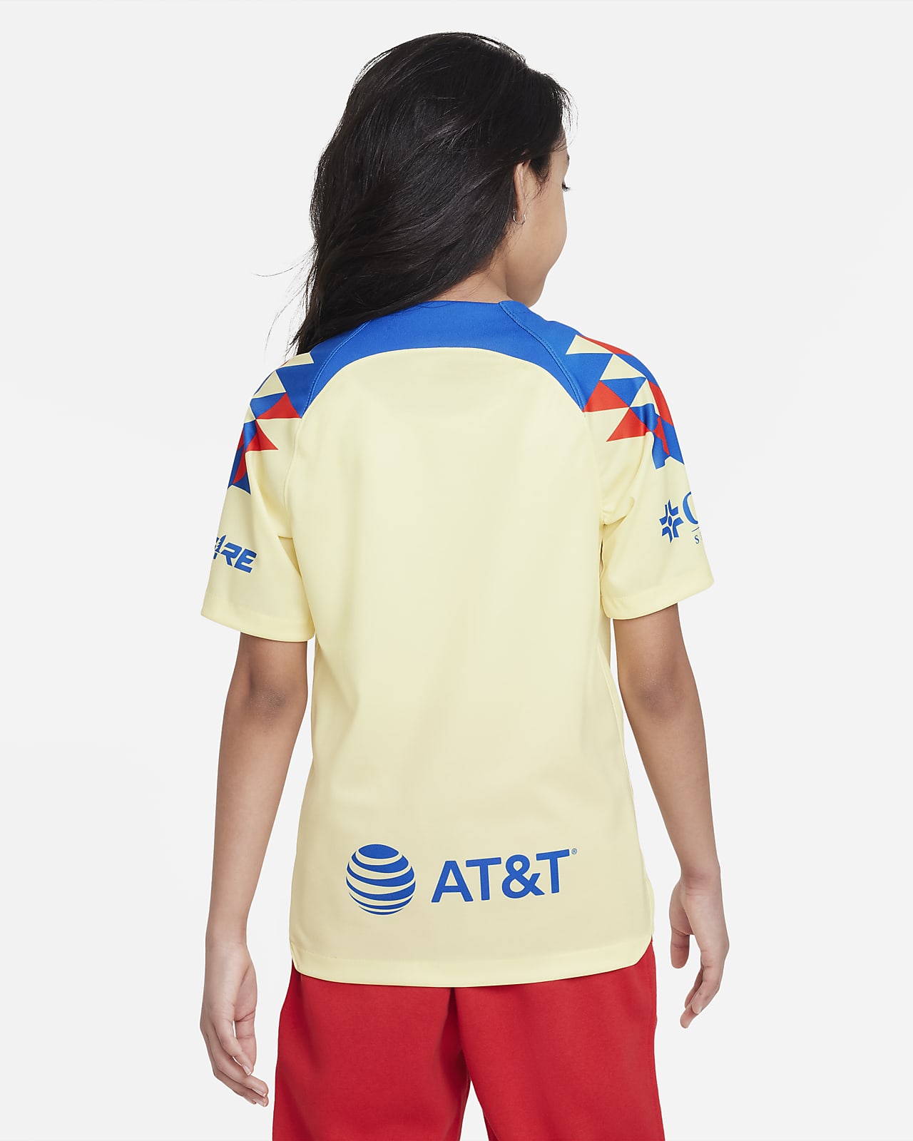 Nike Kids Club America 2023/24 Home Jersey Yellow, S