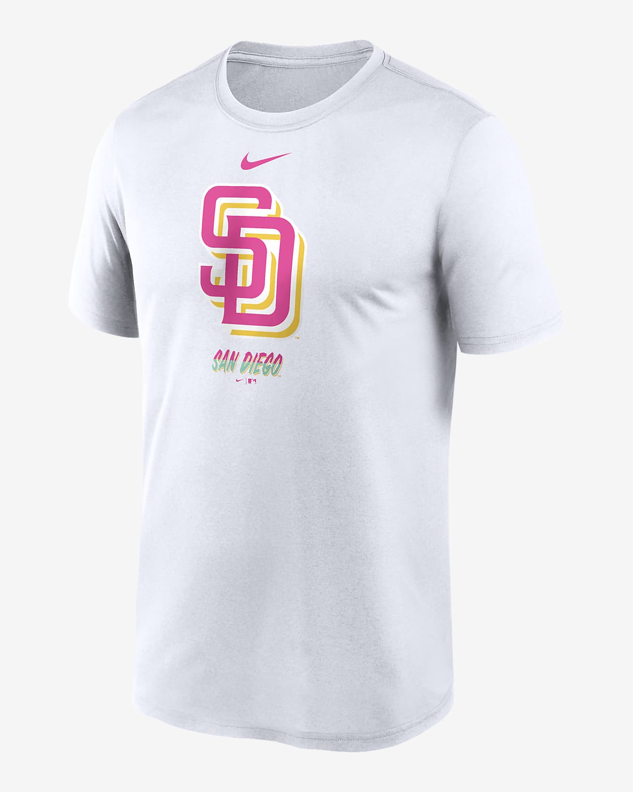 Reducción Usando una computadora multa Playera para hombre Nike Dri-FIT City Connect Logo (MLB San Diego Padres).  Nike.com