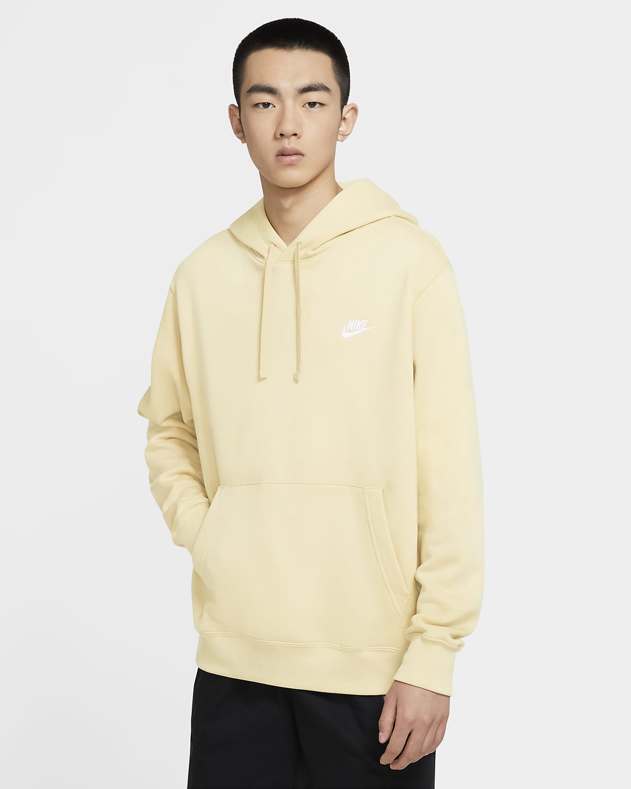 nike club fleece pullover hoodie
