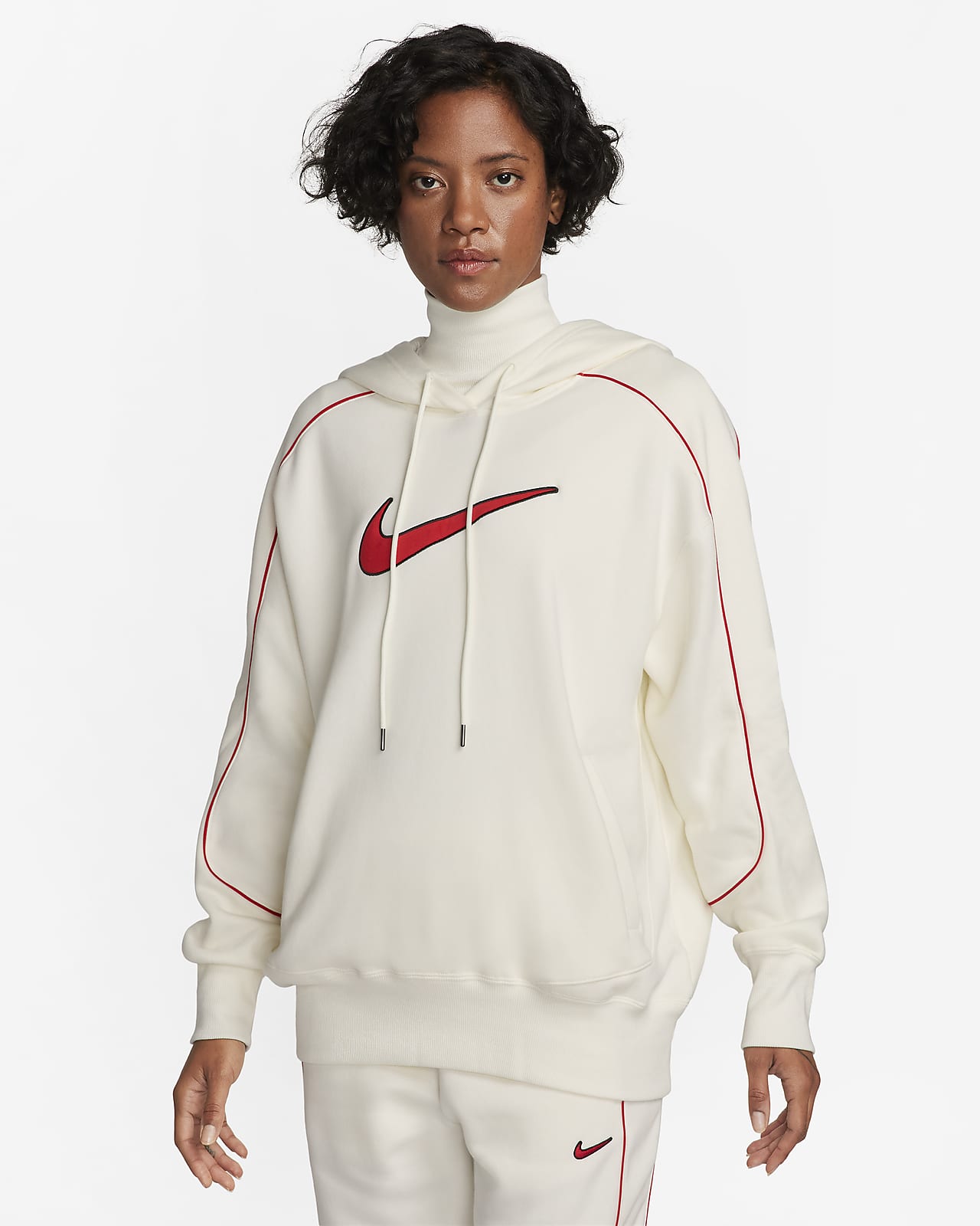 Nike Sportswear Oversized fleecehoodie voor dames