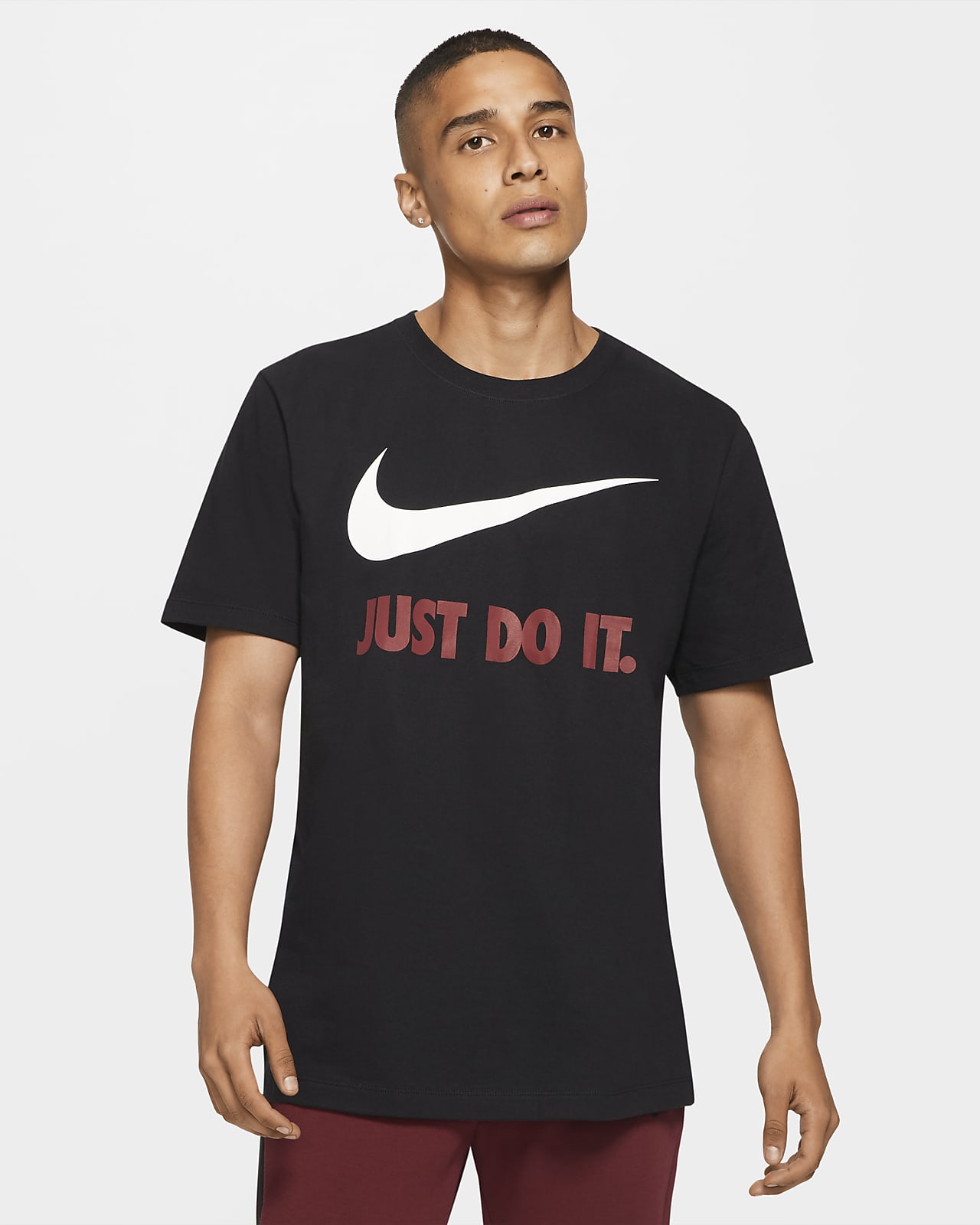 nike swoosh shirt mens