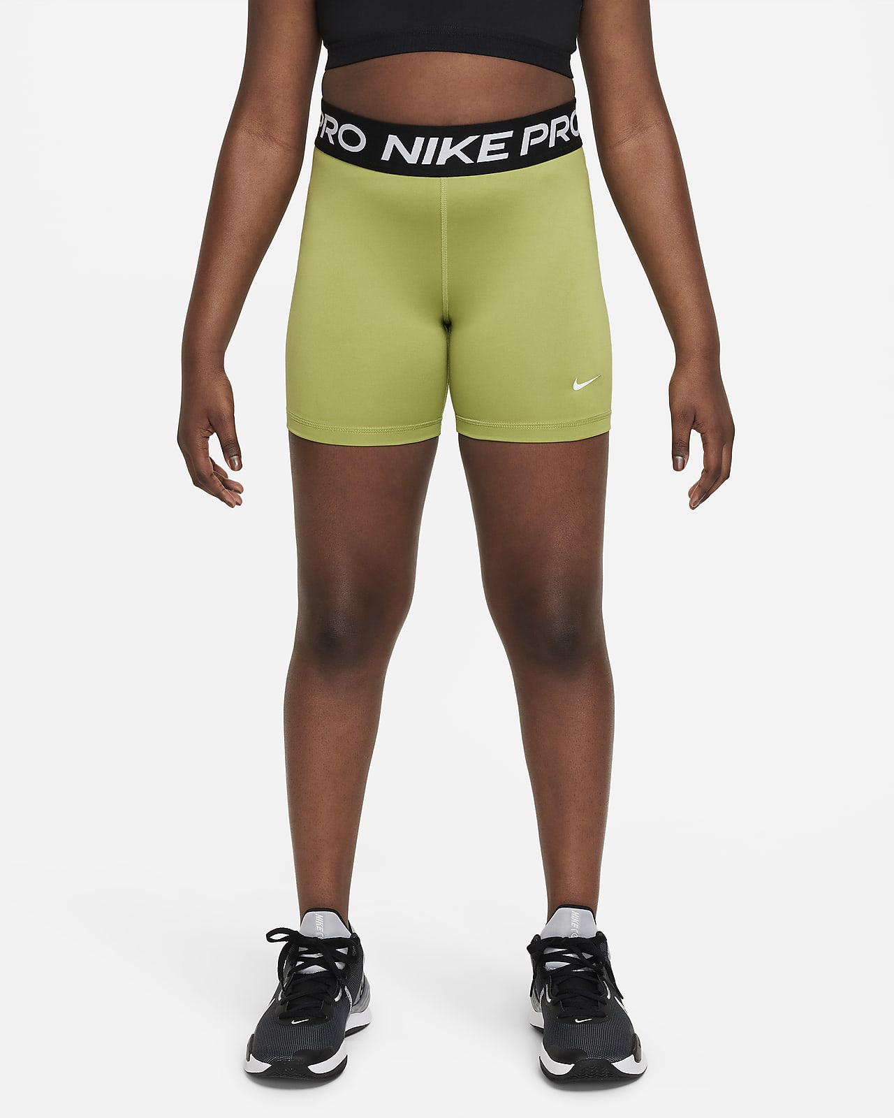 Shorts Dri FIT de 13 cm para ni a talla grande talla amplia Nike Pro