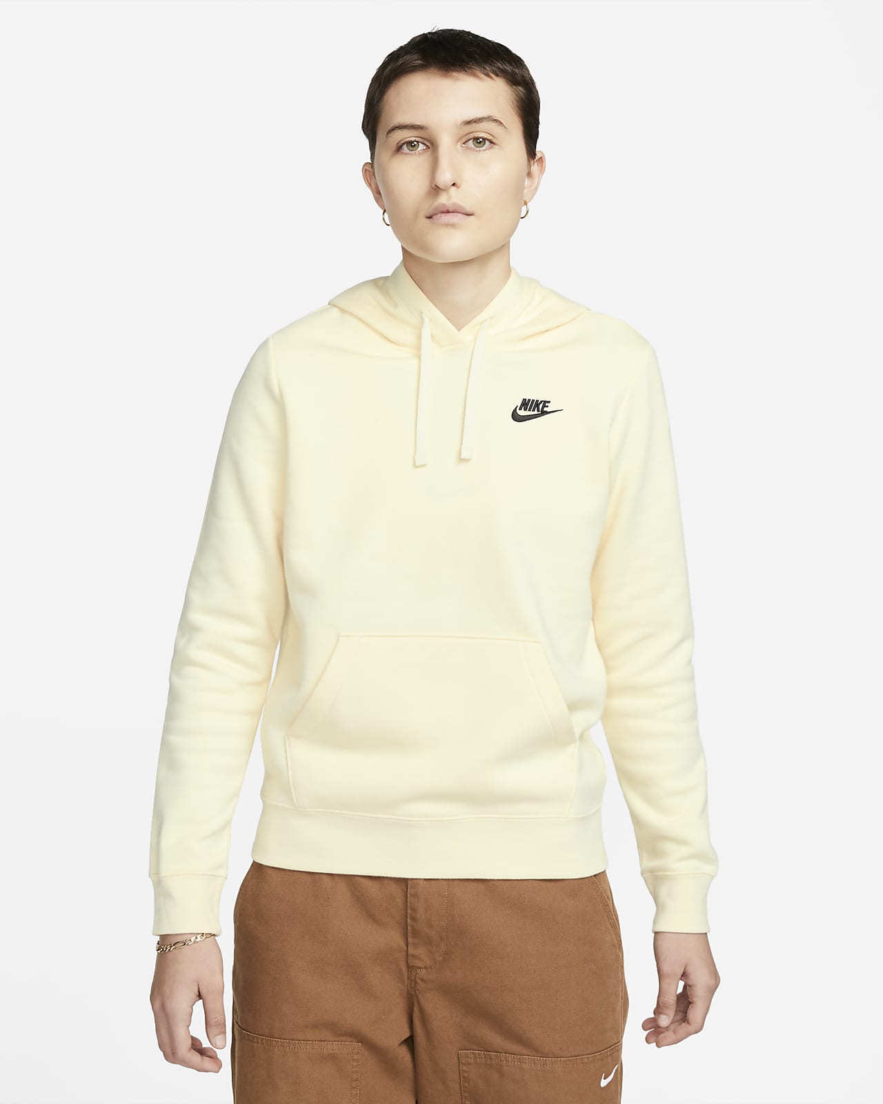 Nike Sportswear Club Fleece Kadın Kapüşonlu Sweatshirt'ü