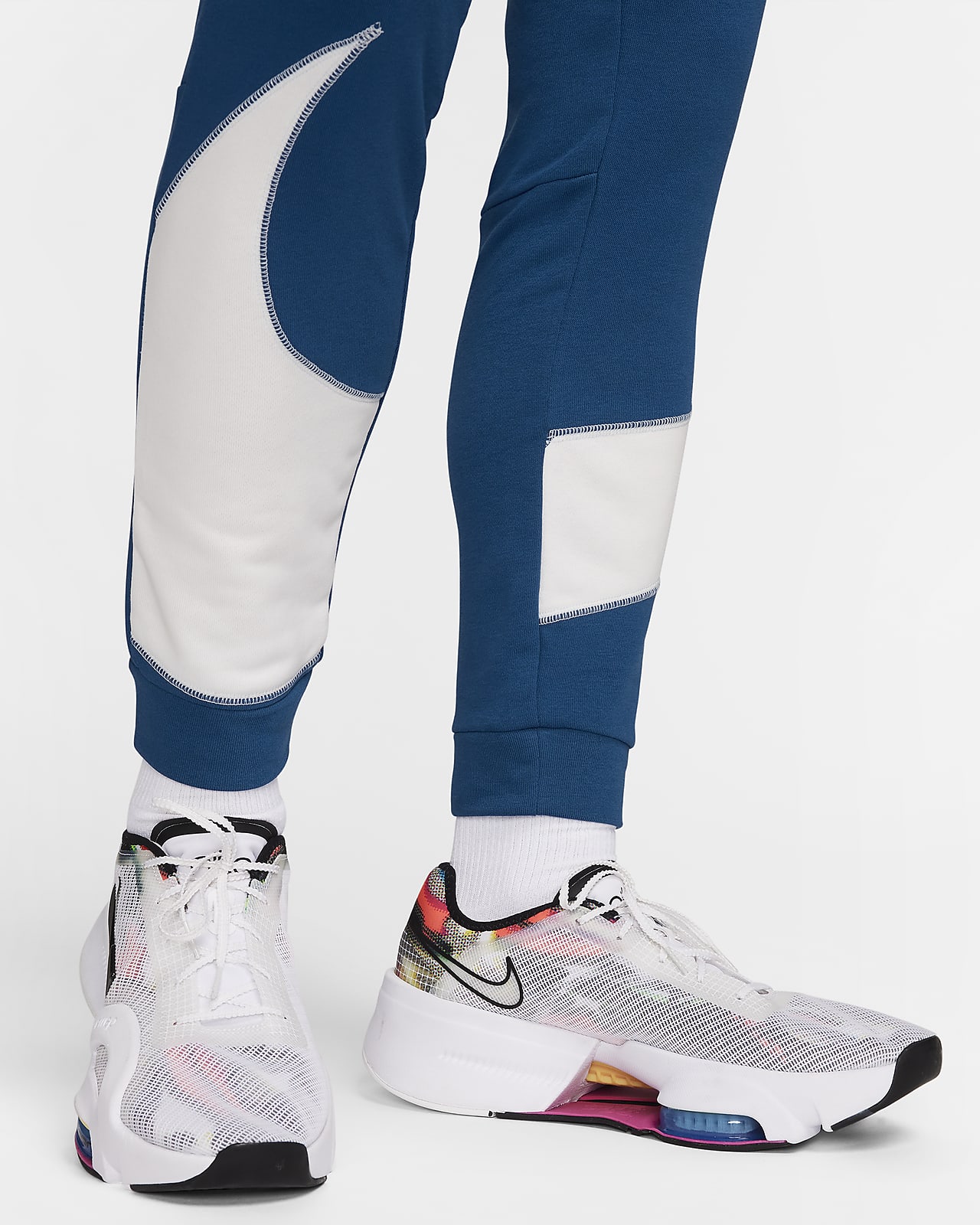 Pantalón deportivo Nike swoosh azul - Tus Camisetas