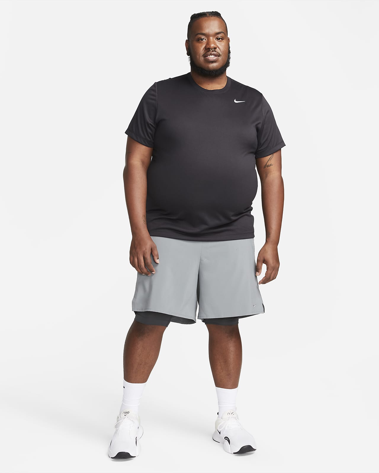 Men's Recycled Performance Shorts With Inner Tights