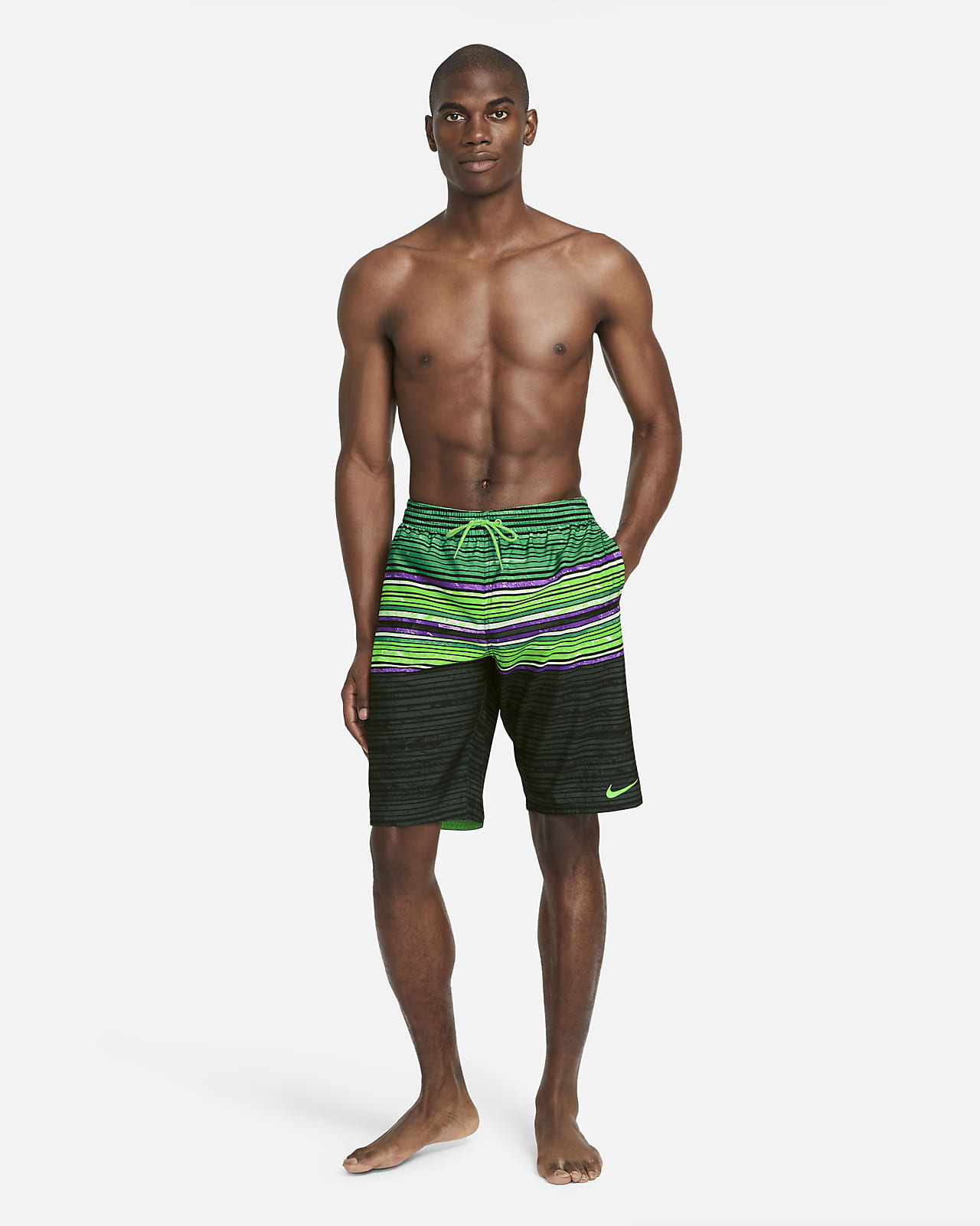 nike 11 inch swim trunks