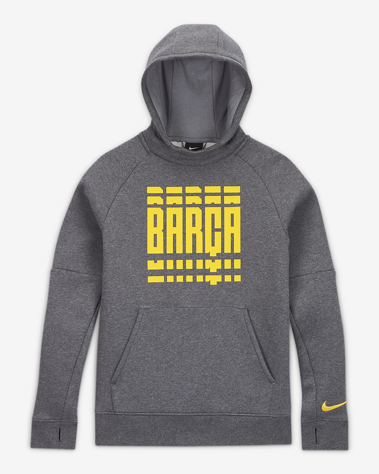 barcelona hoodie nike