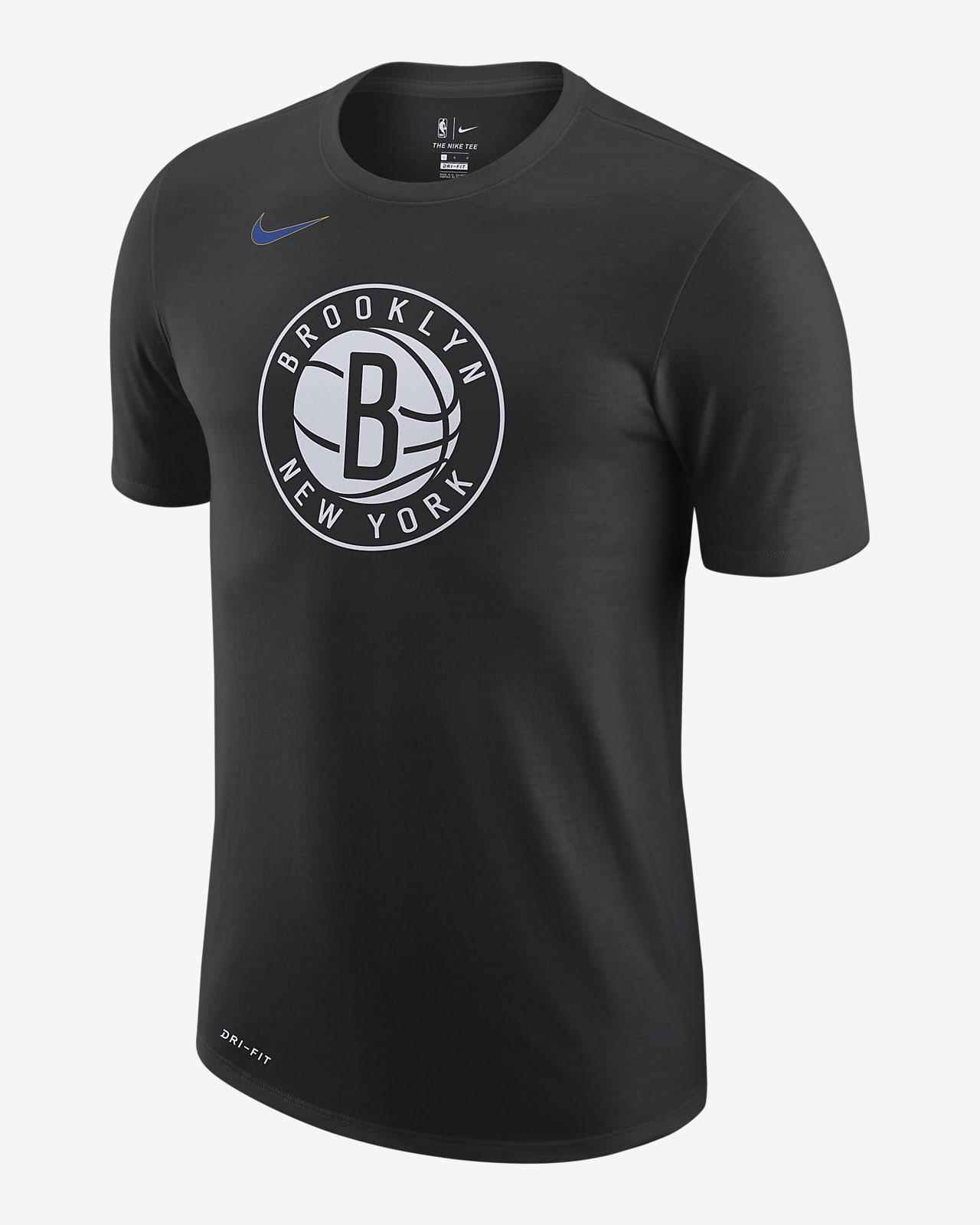 Brooklyn Nets City Edition Logo Nike Dri-FIT NBA-T-Shirt für Herren