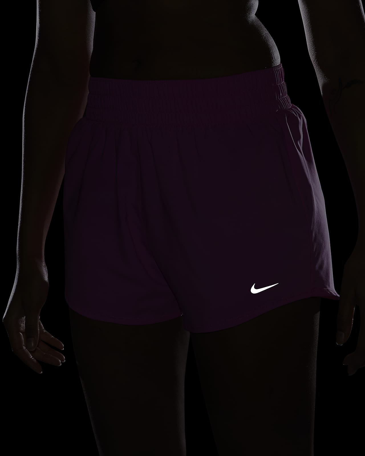 Nike Girls Dri-FIT One High Rise Shorts