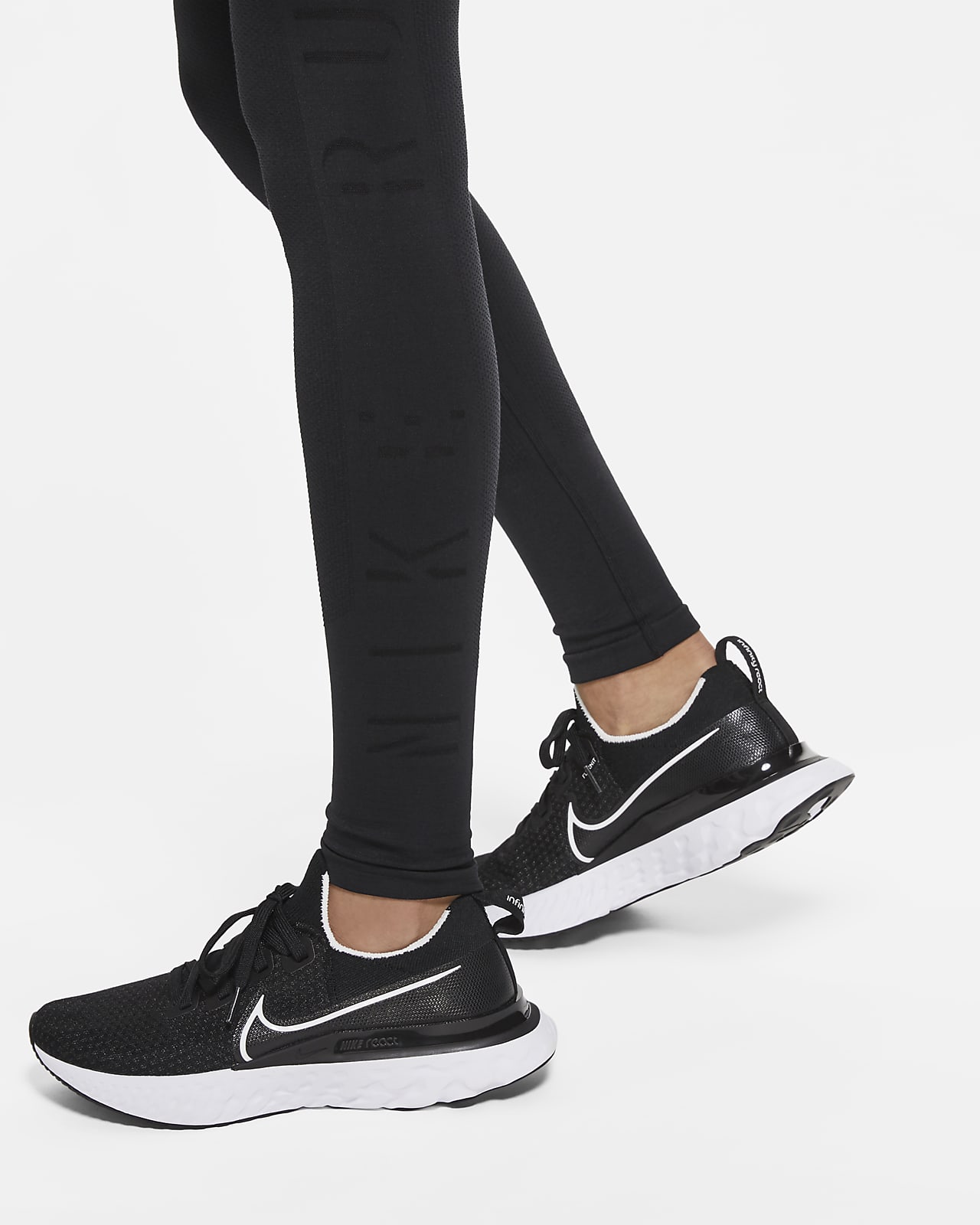 nike black running leggings womens