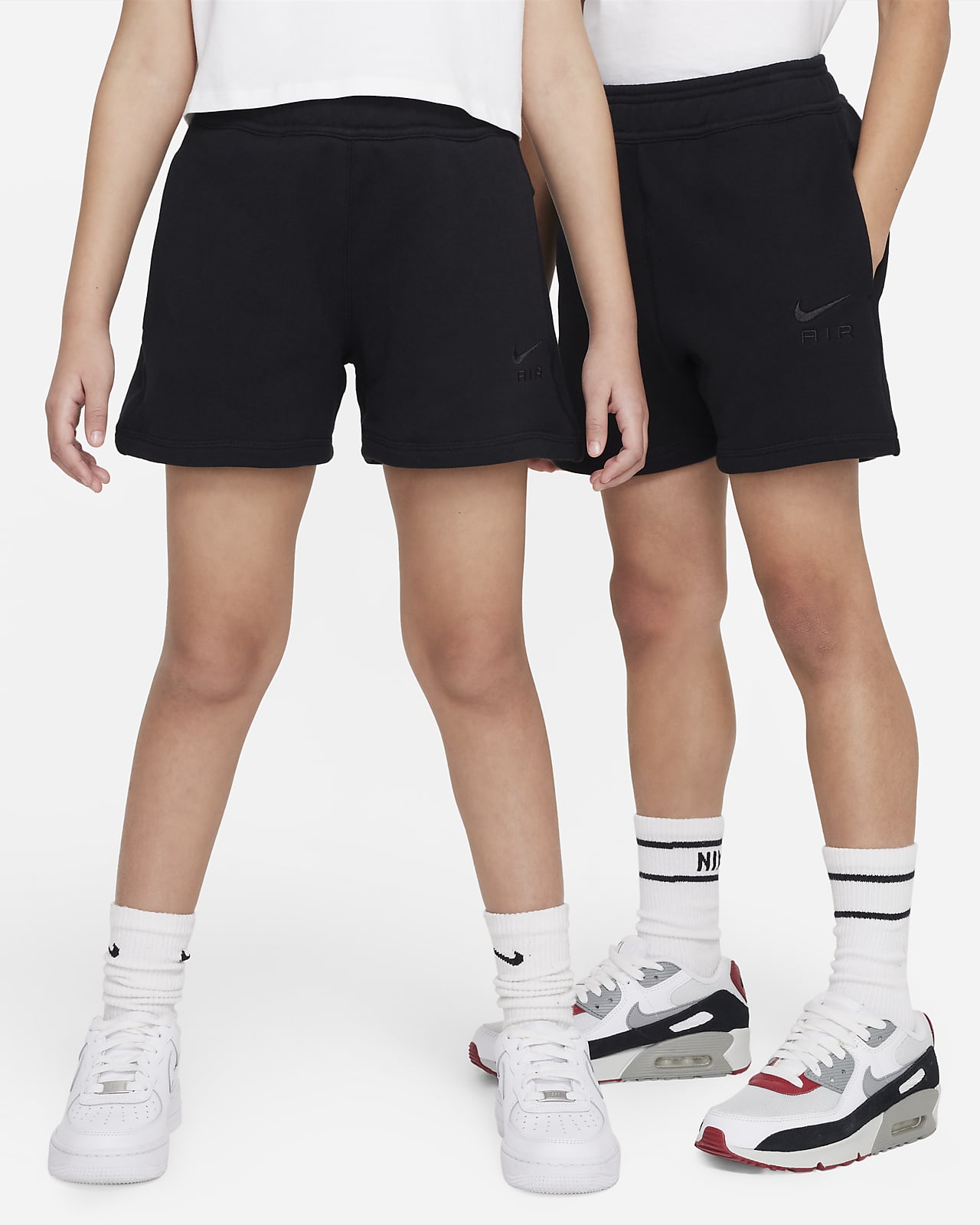 Nike Air Big Kids' French Terry Shorts