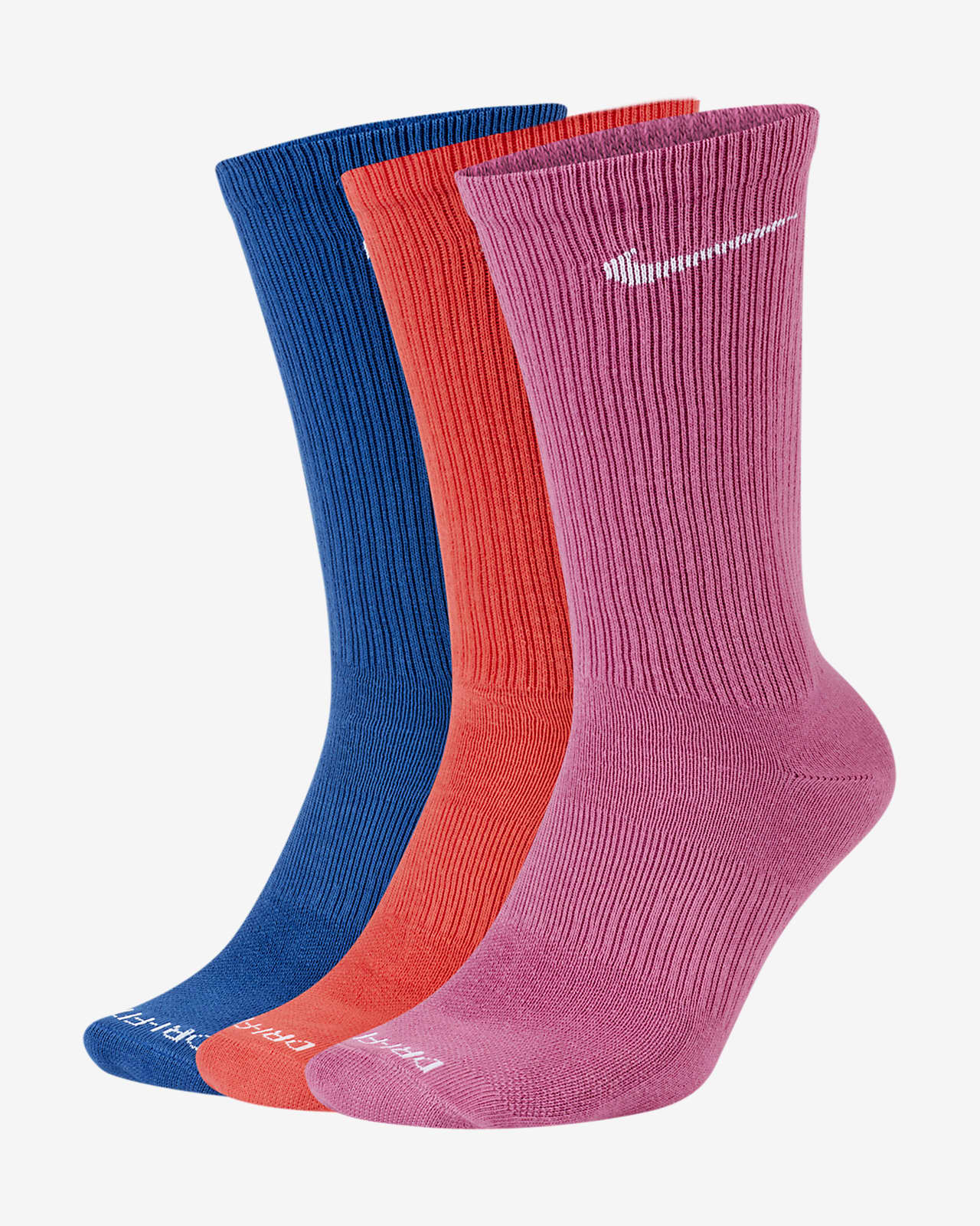 multi coloured nike socks