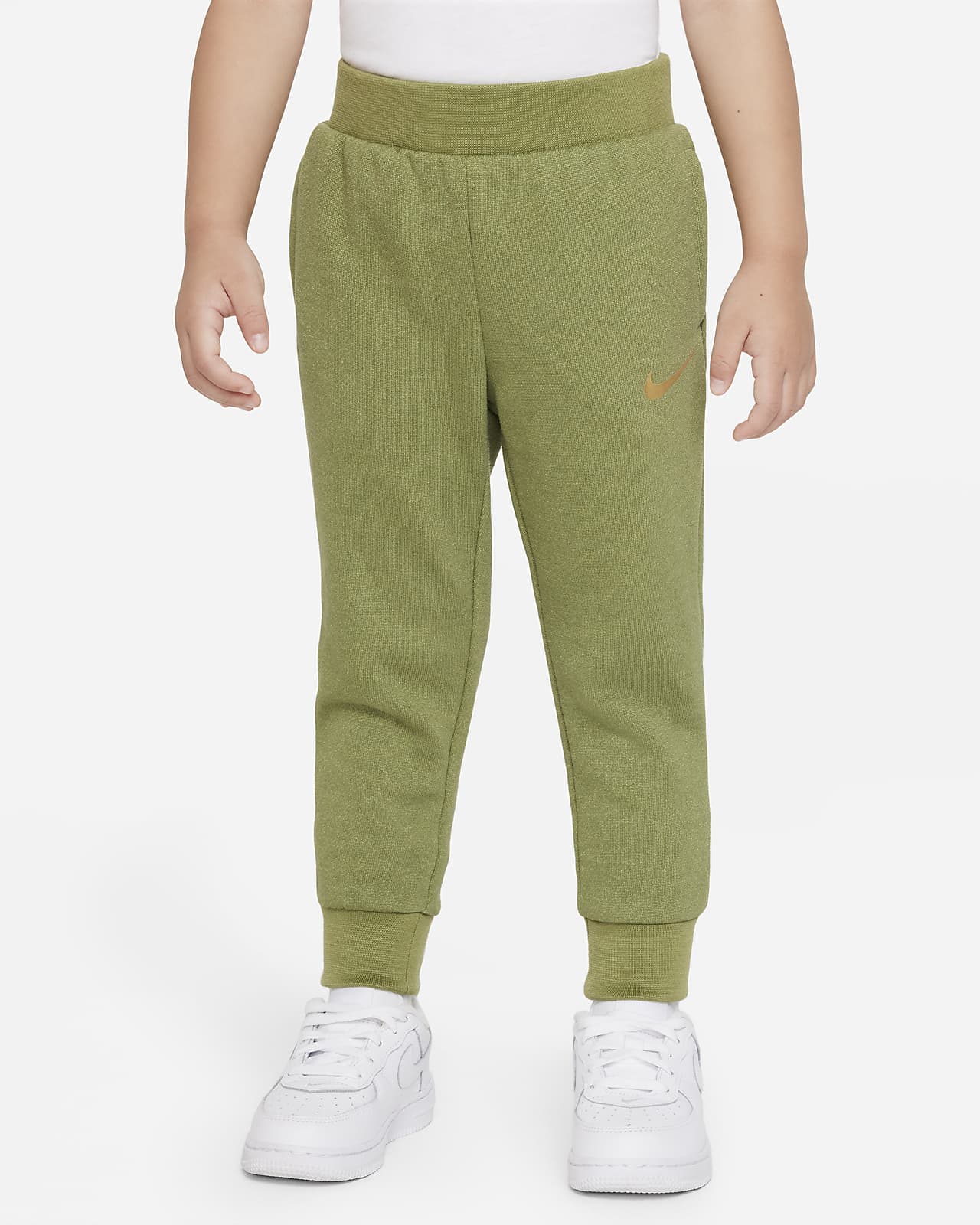 Pants de tejido Fleece moteado para niños pequeños Nike