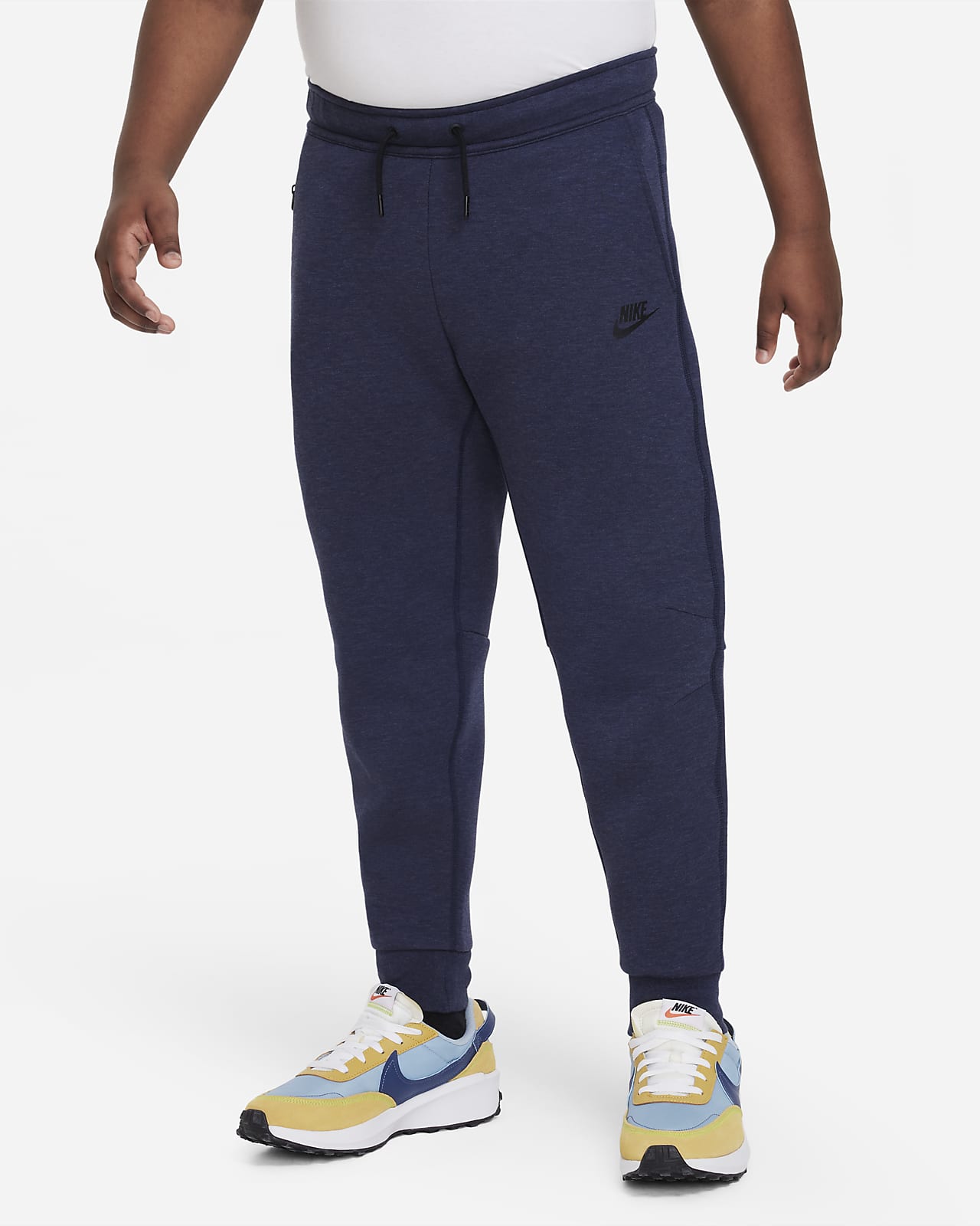 Nike Sportswear Tech Fleece bukse til store barn (gutt) (utvidet størrelse)