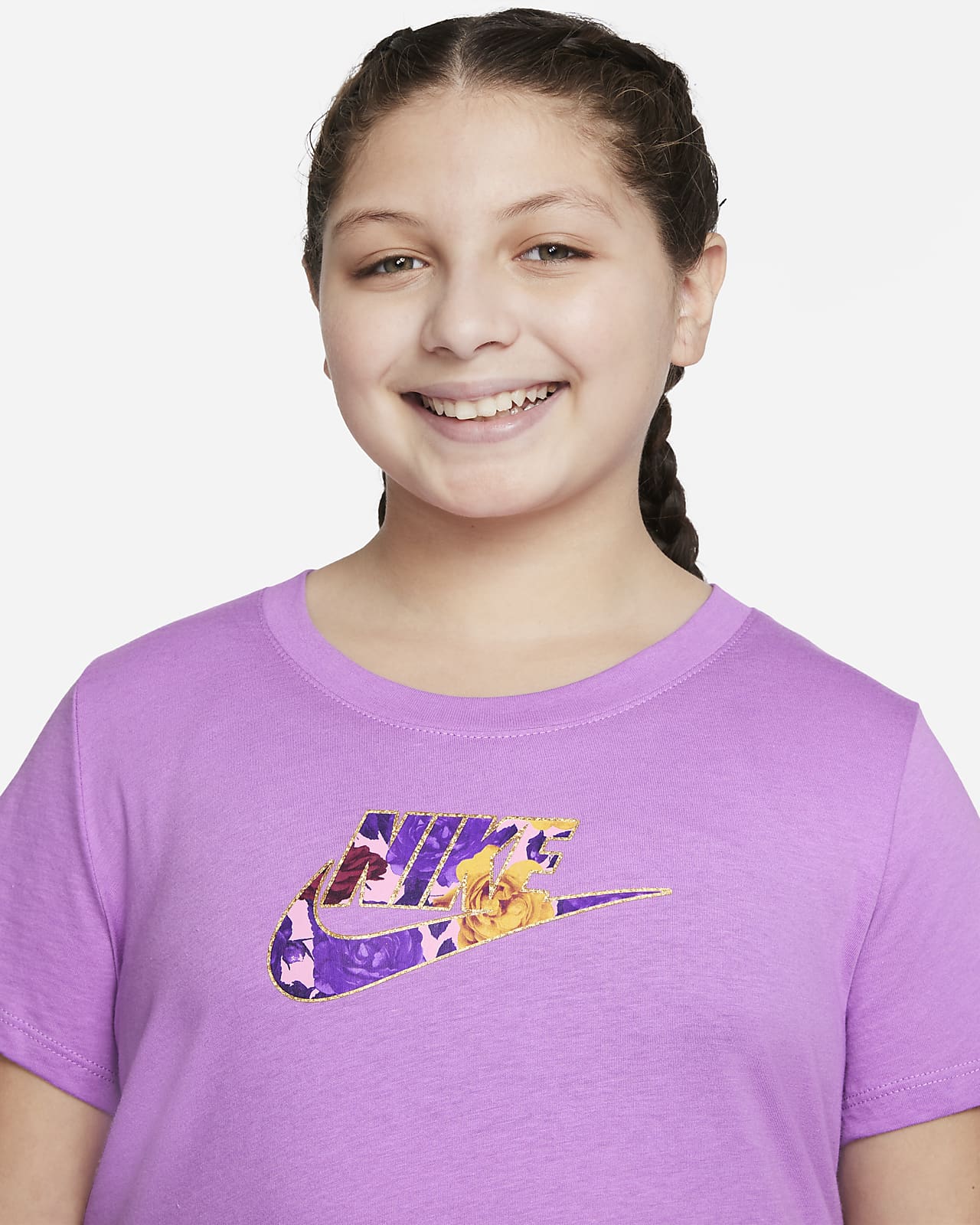 Playera para niñas talla grande Nike Sportswear (talla extendida). Nike.com