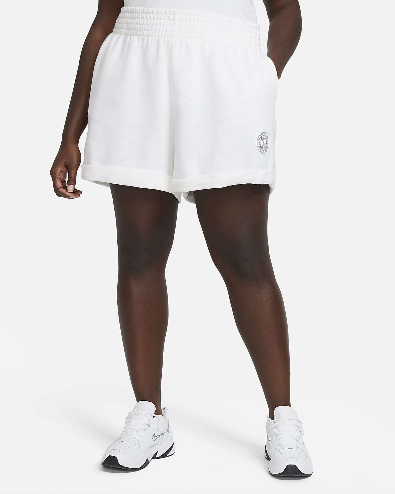 plus size nike shorts