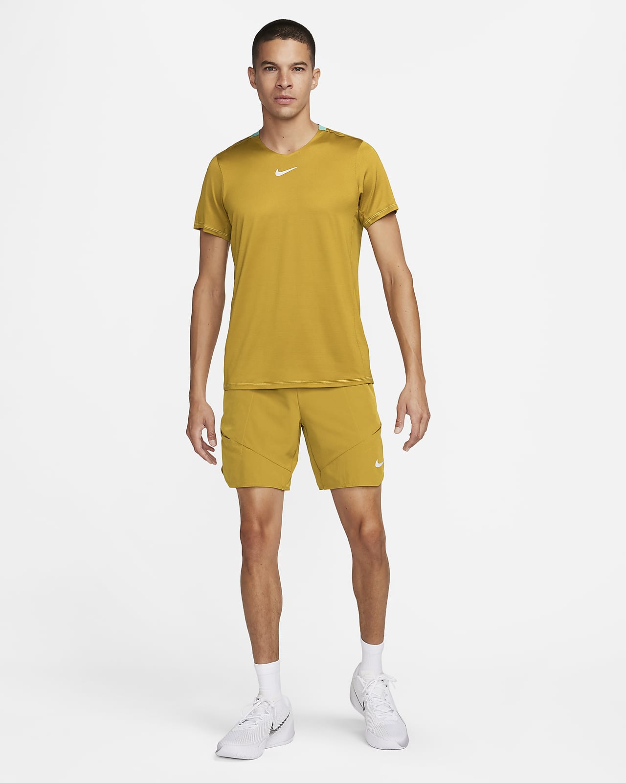  Nike Court Dri-FIT ADV Rafa Men's Short-Sleeve Tennis Top  Shirt, White, XL : Clothing, Shoes & Jewelry