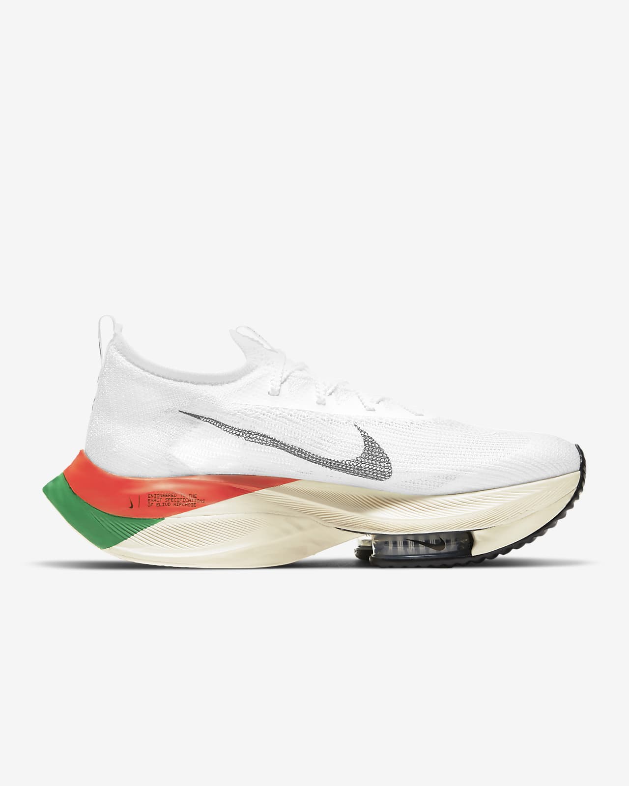 nike air zoom blanc rouge Chaussure de course sur route Nike Air Zoom Alphafly NEXT% Eliud ...