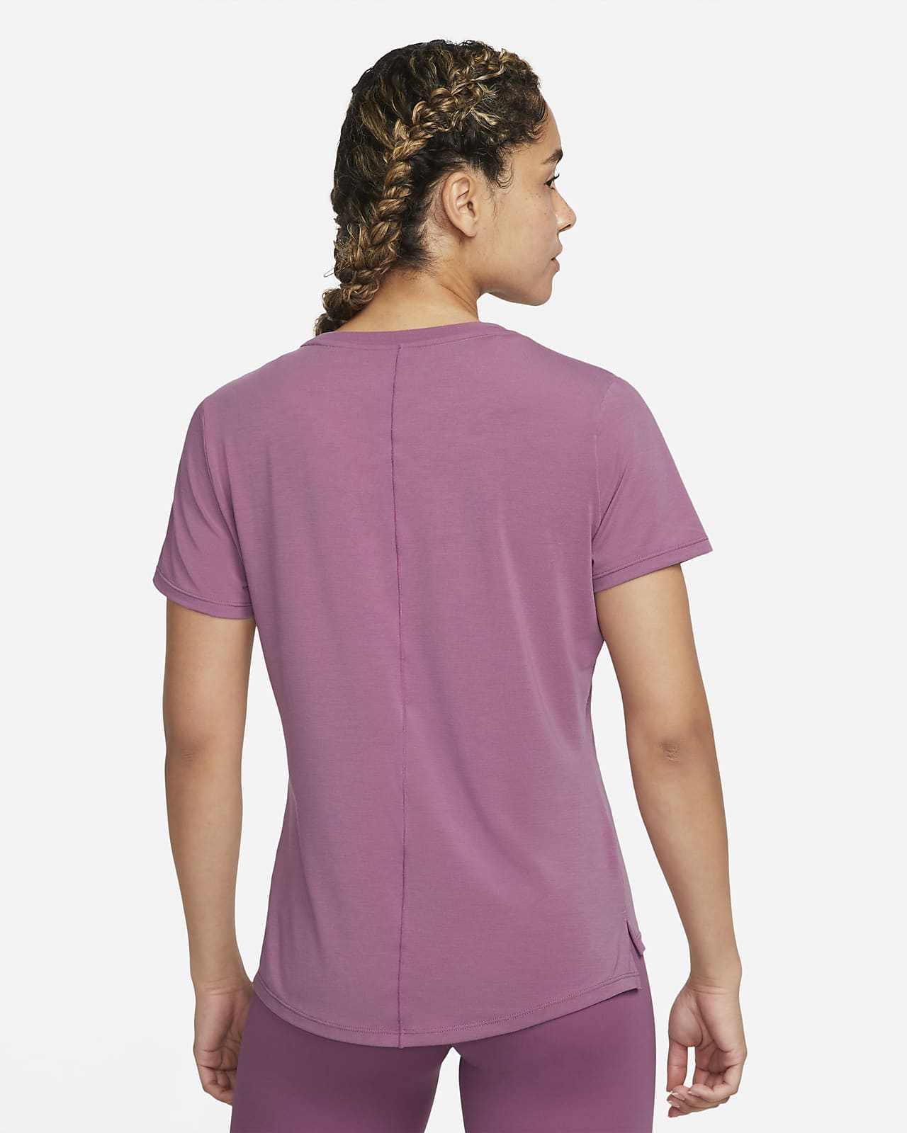 Nike Dri-FIT UV One Luxe Women's Standard Fit Short-Sleeve Top. Nike GB