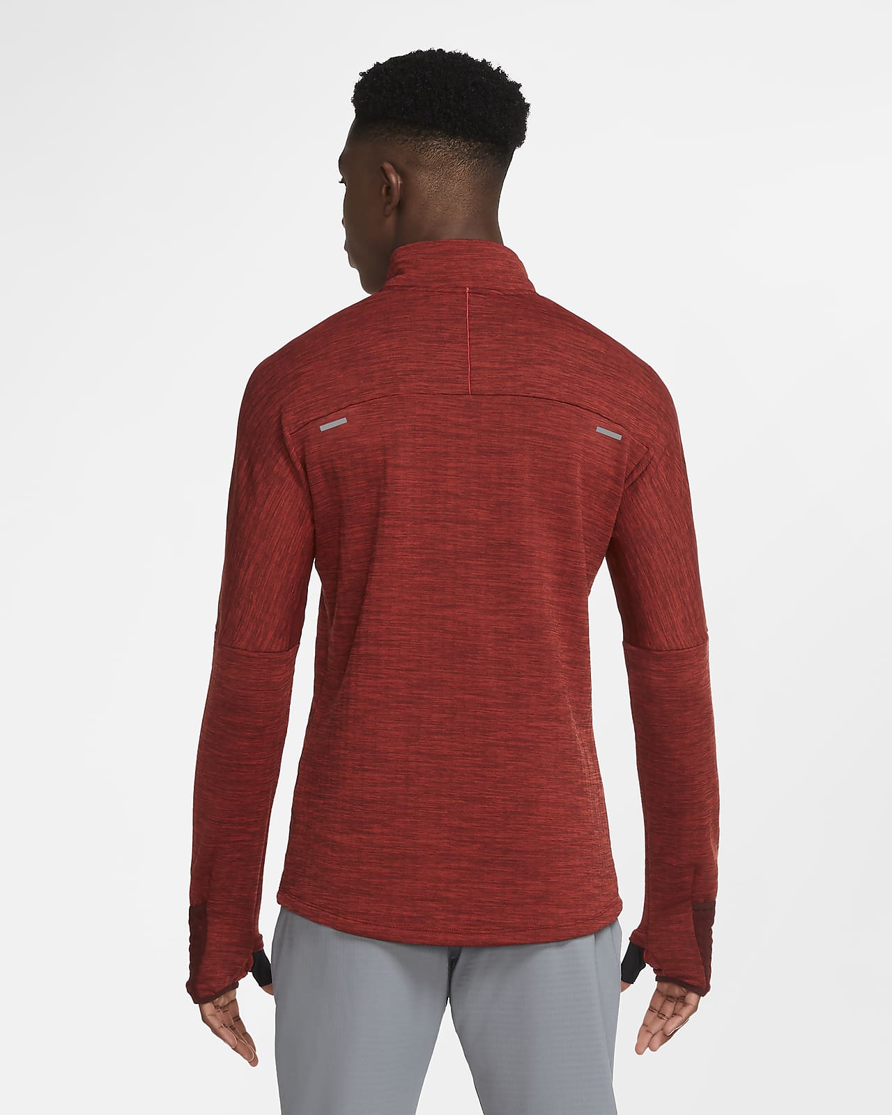 nike sphere 1 2 zip running top