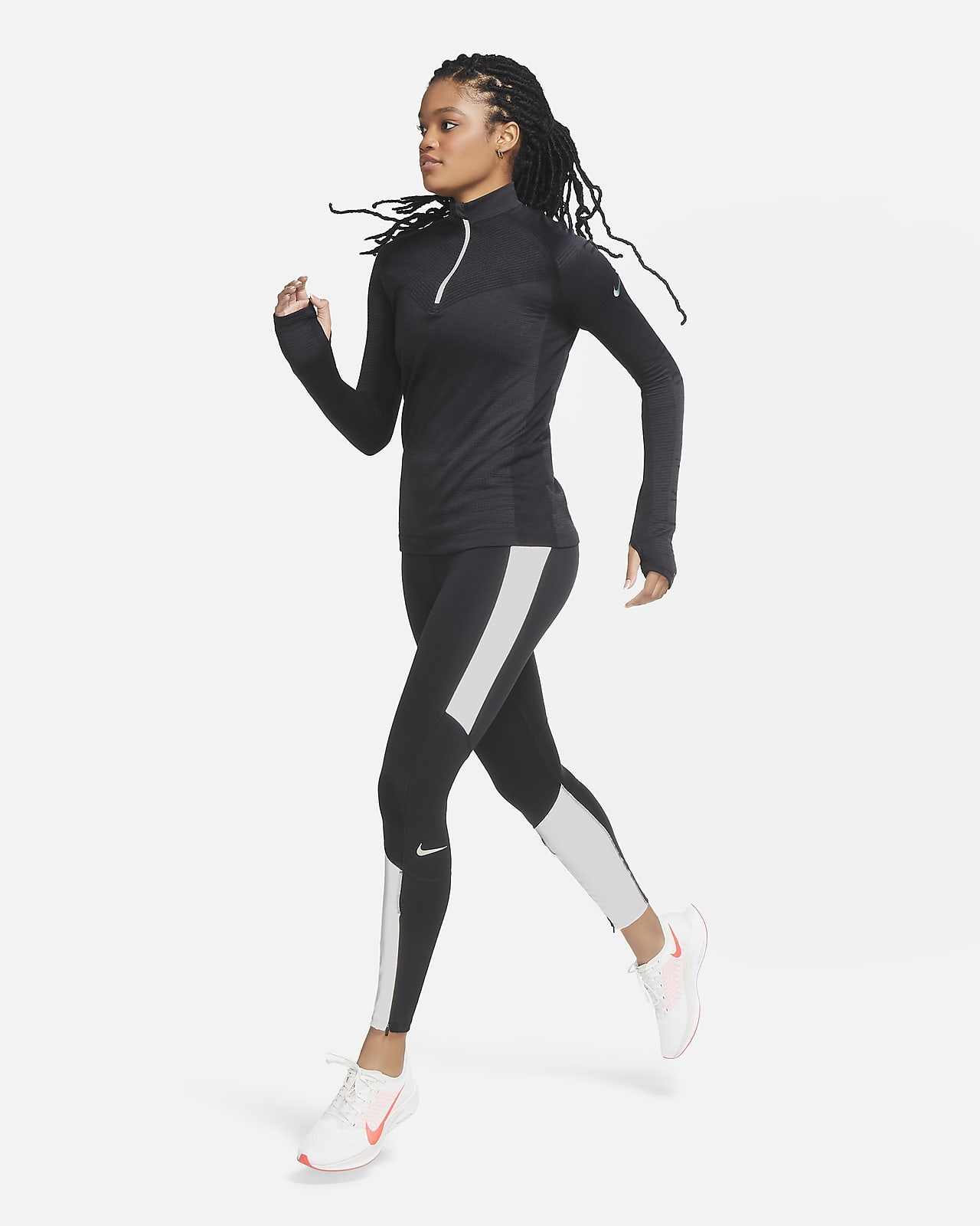 Leggings De Running De Tiro Medio Para Mujer Nike Epic Luxe Run Division Flash Nike Com