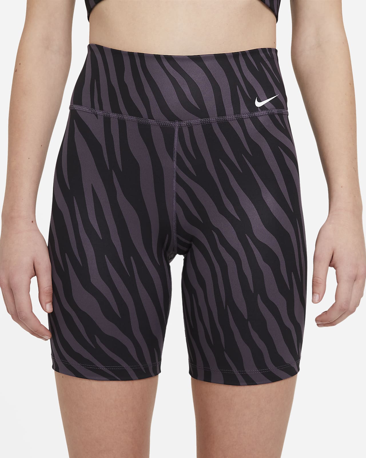 Shorts estampados de 18 cm para mujer Nike One. Nike MX